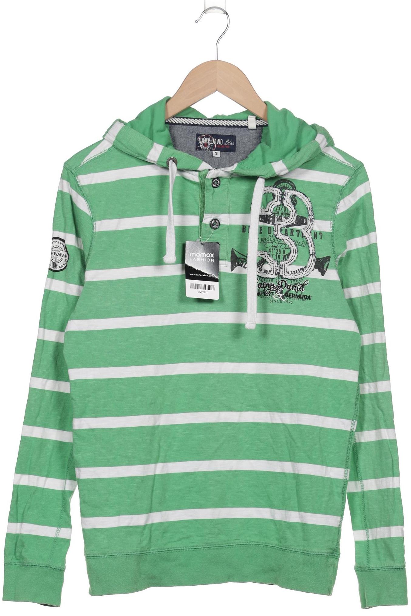 

Camp David Herren Kapuzenpullover, grün, Gr. 46