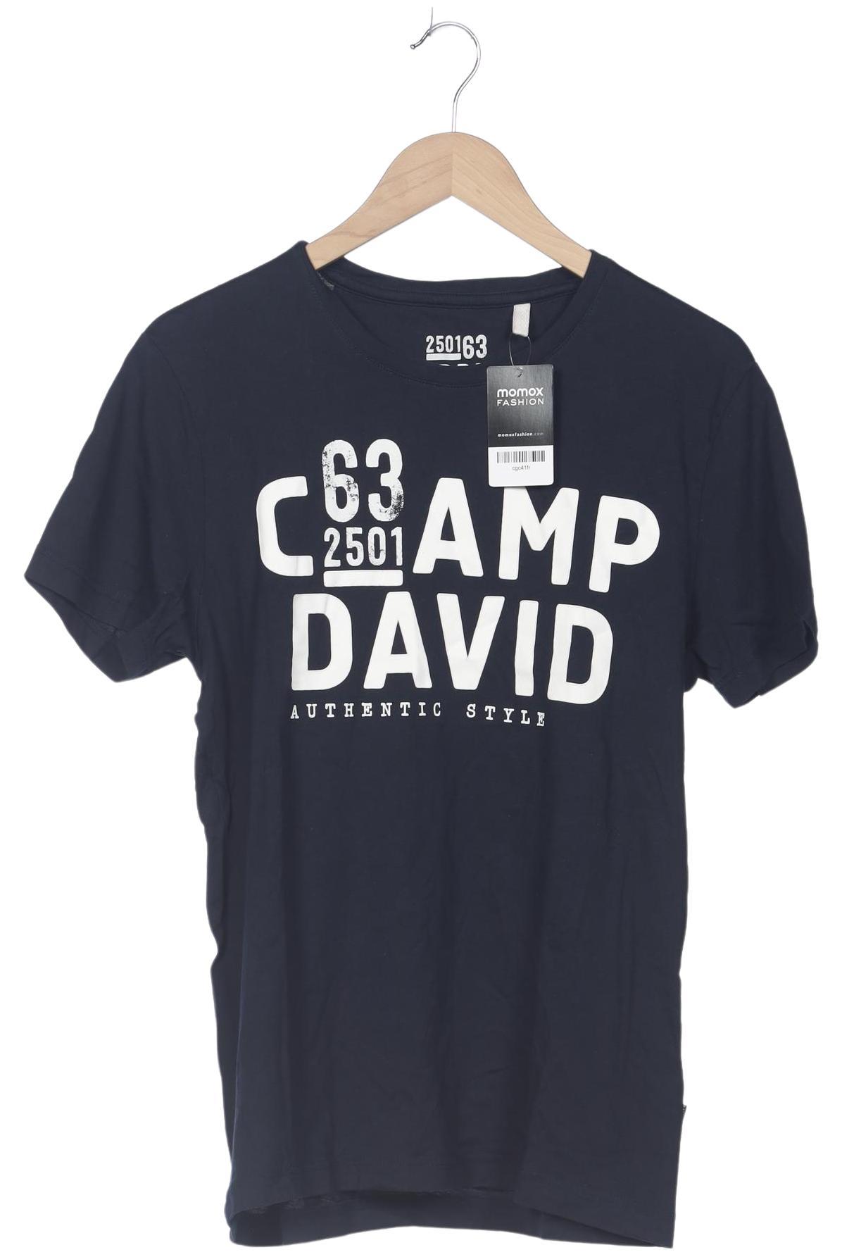 

Camp David Herren T-Shirt, marineblau, Gr. 48