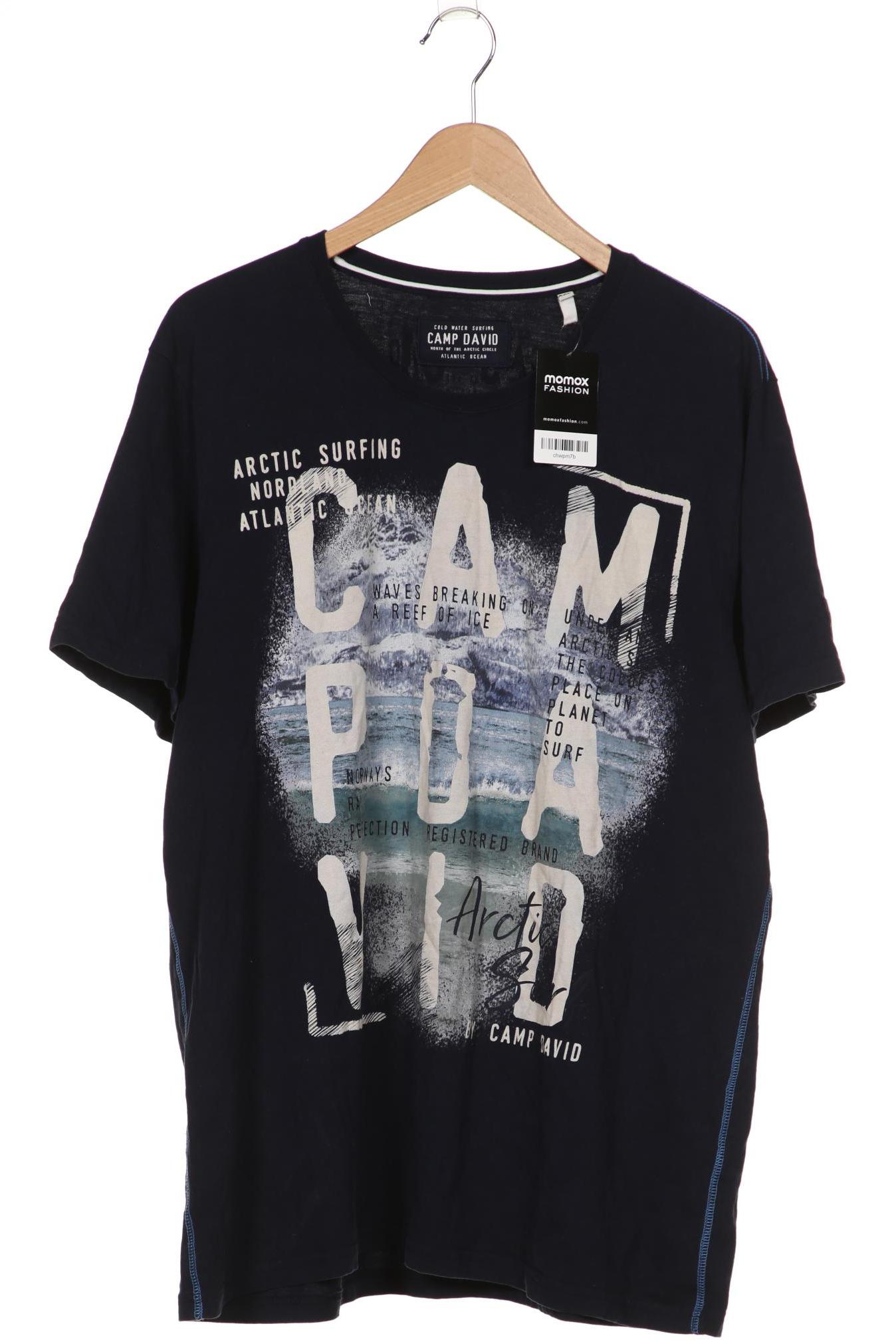 

Camp David Herren T-Shirt, marineblau