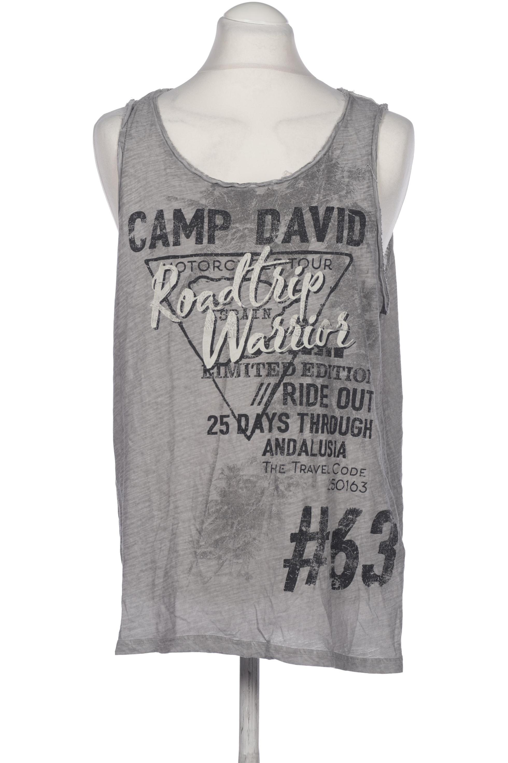 

Camp David Herren T-Shirt, grau