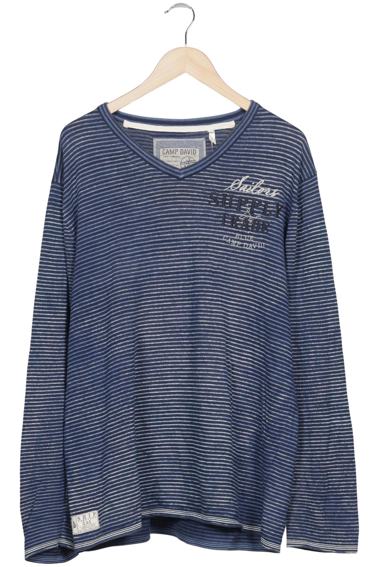 Thumbnail - Camp David Herren Pullover, marineblau, Gr. 56