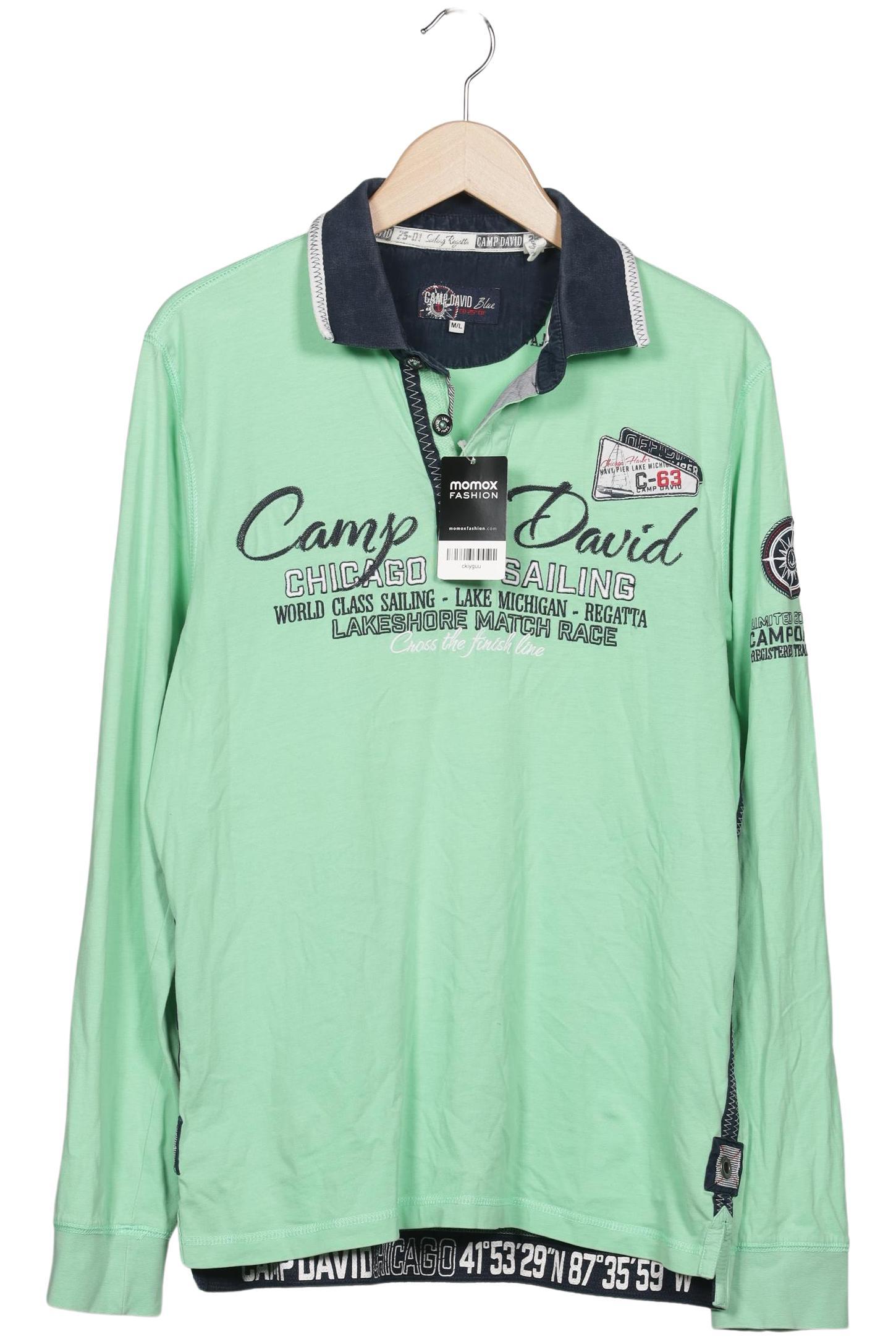

Camp David Herren Poloshirt, hellgrün, Gr. 48