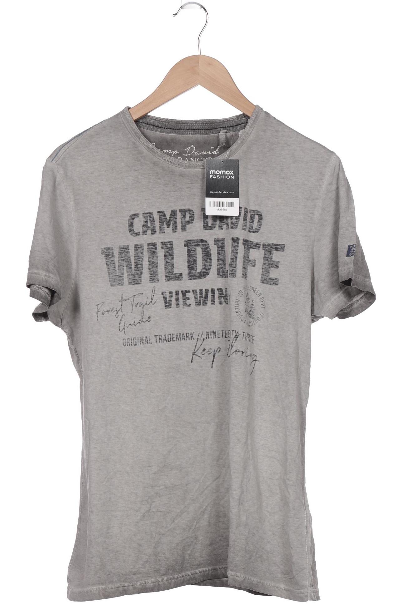 

Camp David Herren T-Shirt, grau