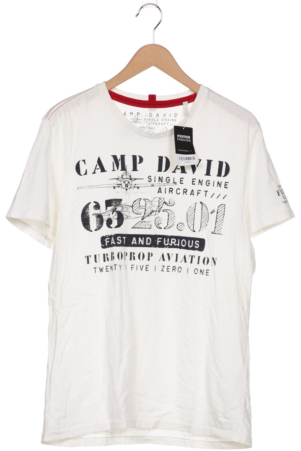 

Camp David Herren T-Shirt, weiß, Gr. 52