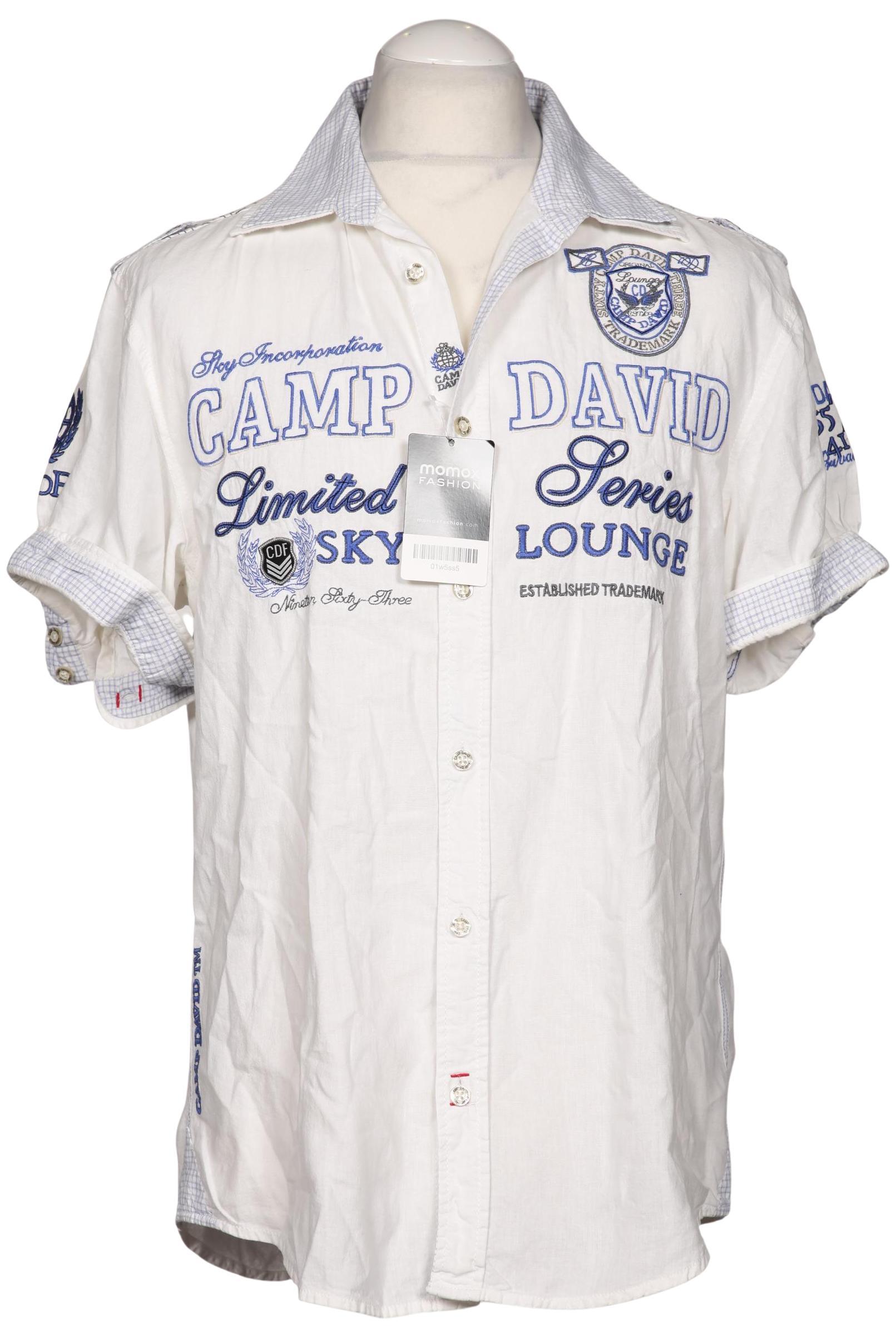 

Camp David Herren Hemd, weiß, Gr. 52