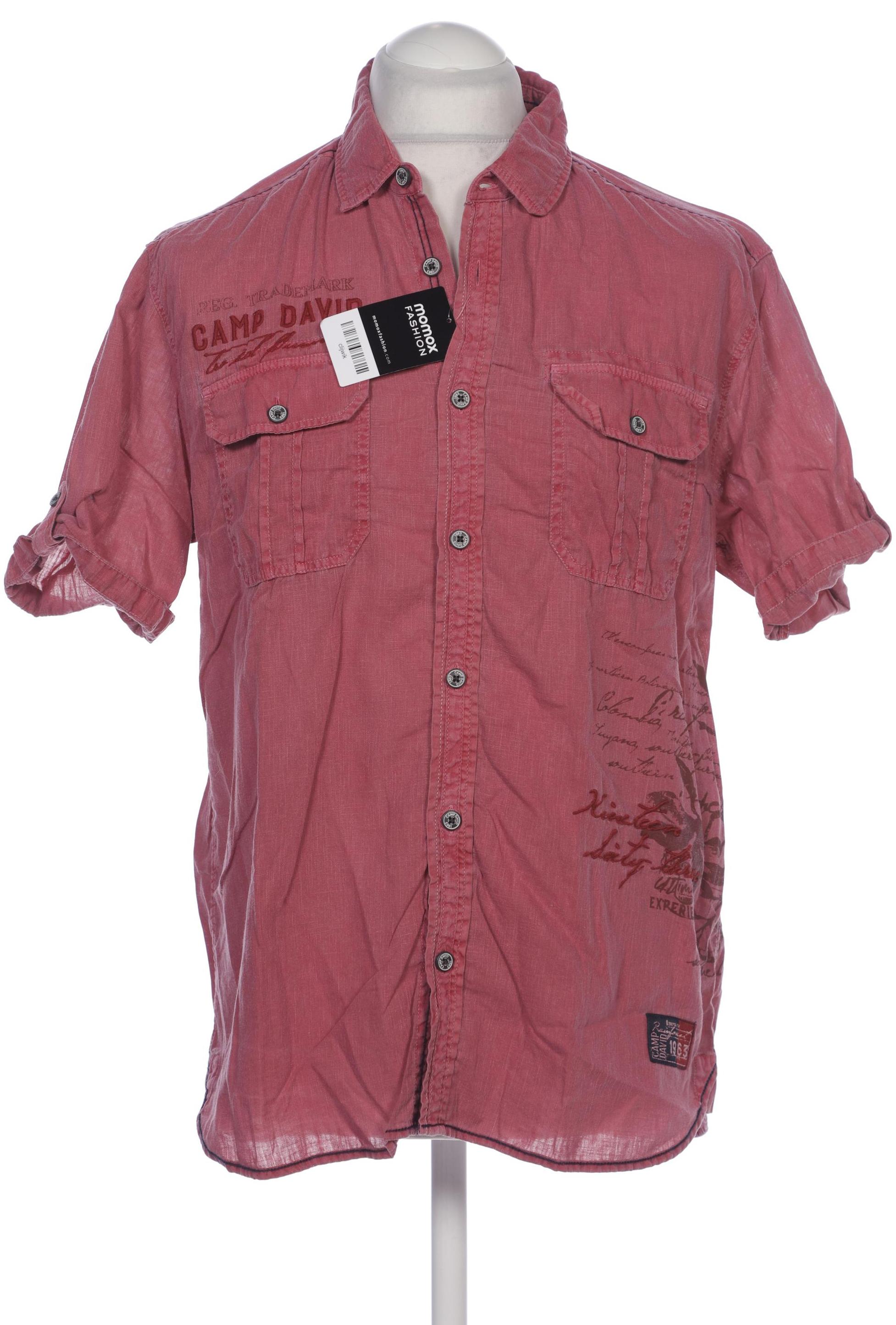 

Camp David Herren Hemd, pink, Gr. 48