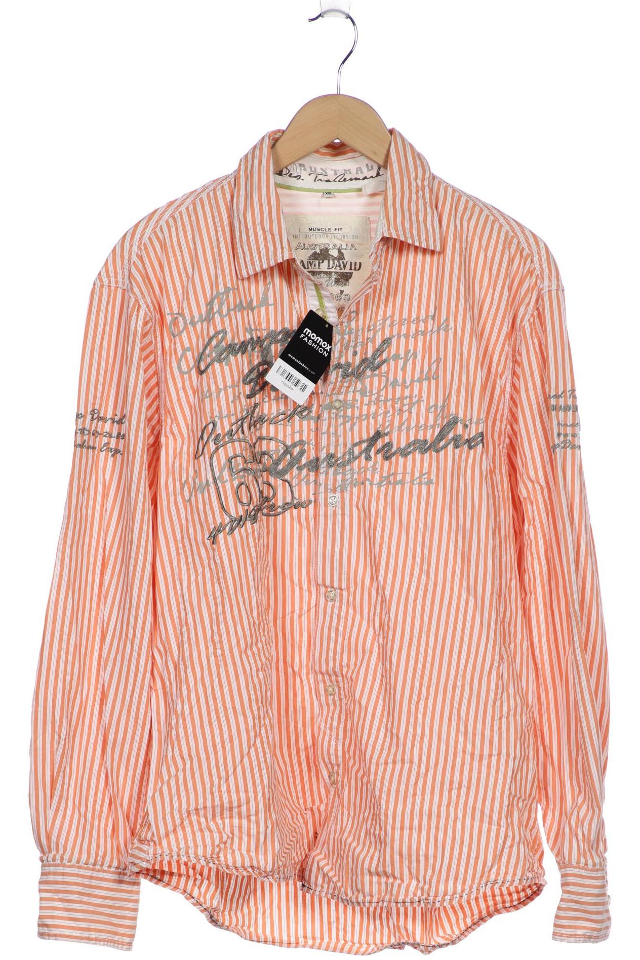

Camp David Herren Hemd, orange