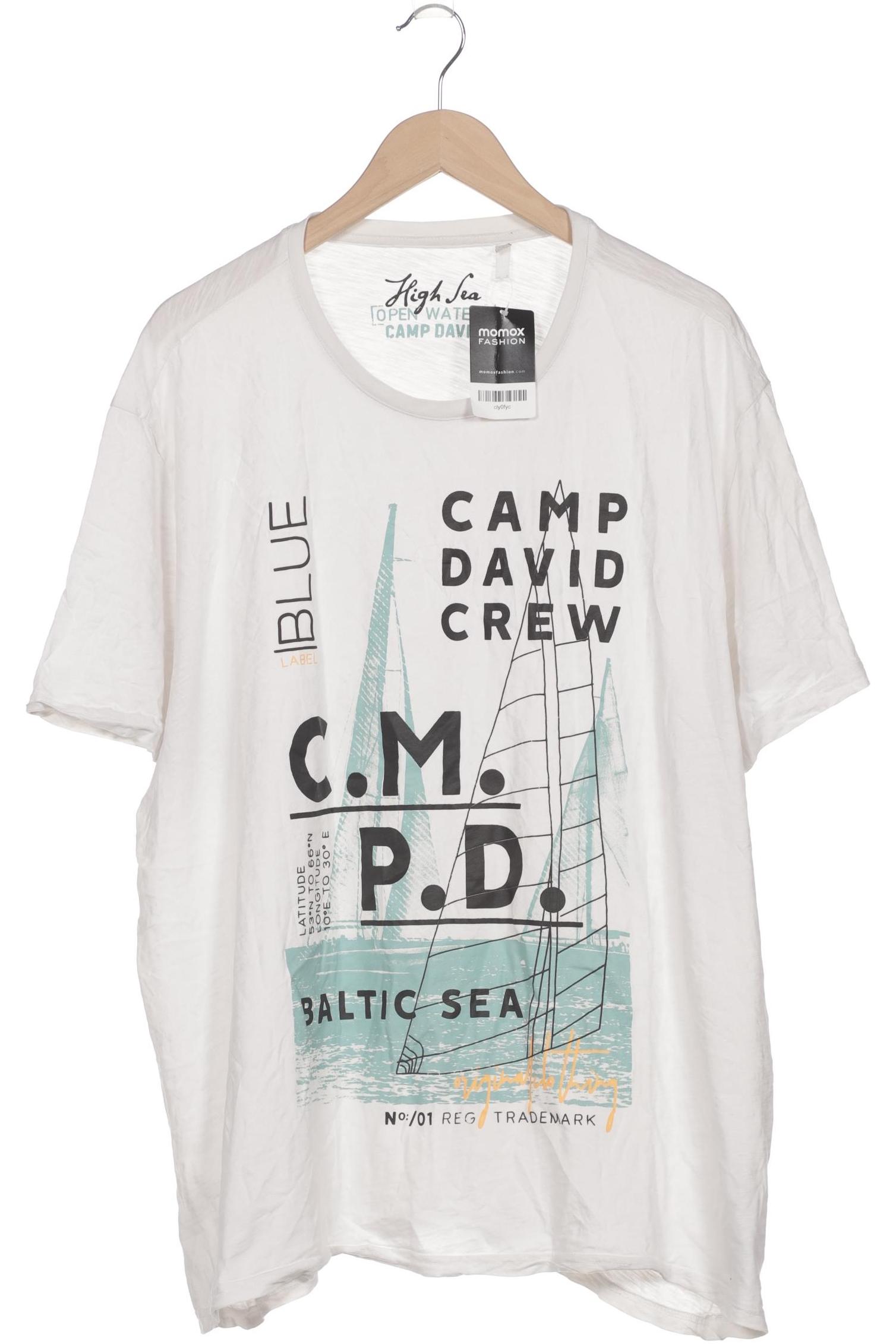 

Camp David Herren T-Shirt, weiß, Gr. 60