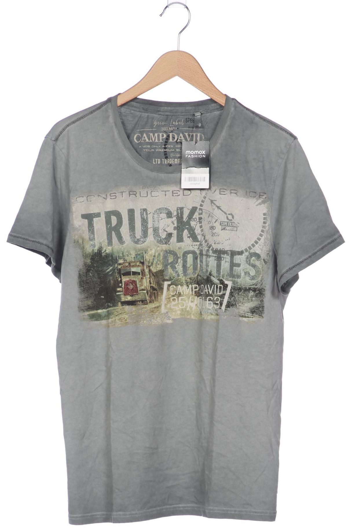 

Camp David Herren T-Shirt, grau, Gr. 54