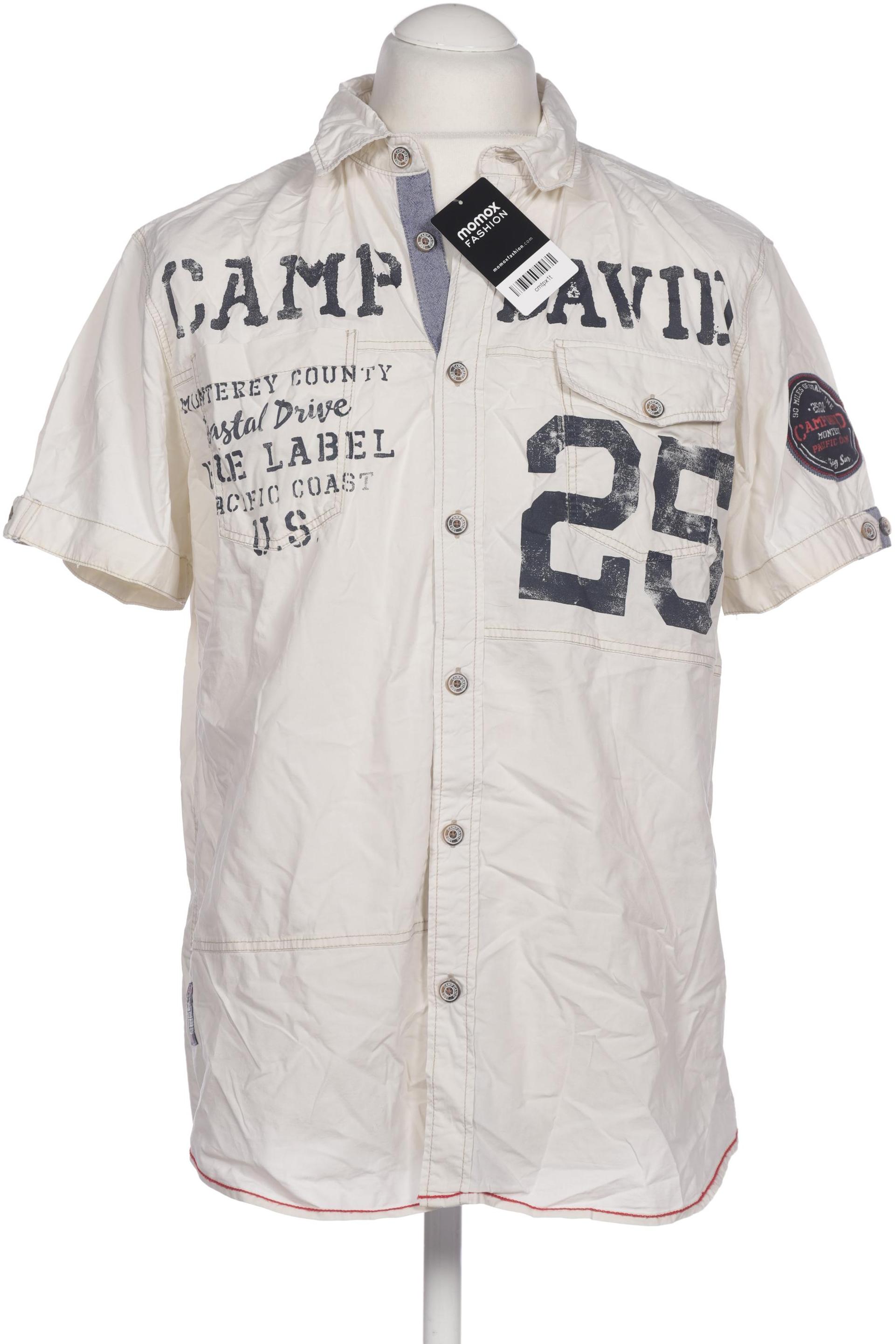 

Camp David Herren Hemd, cremeweiß, Gr. 48