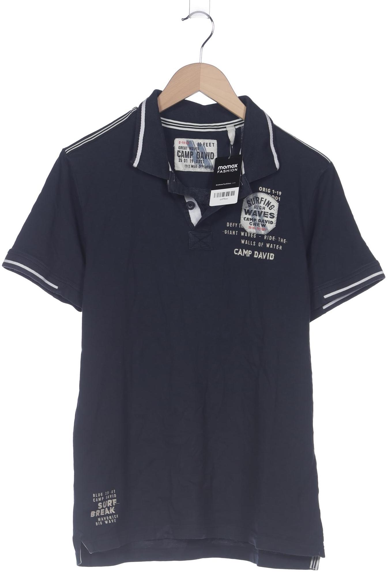 

Camp David Herren Poloshirt, marineblau, Gr. 48