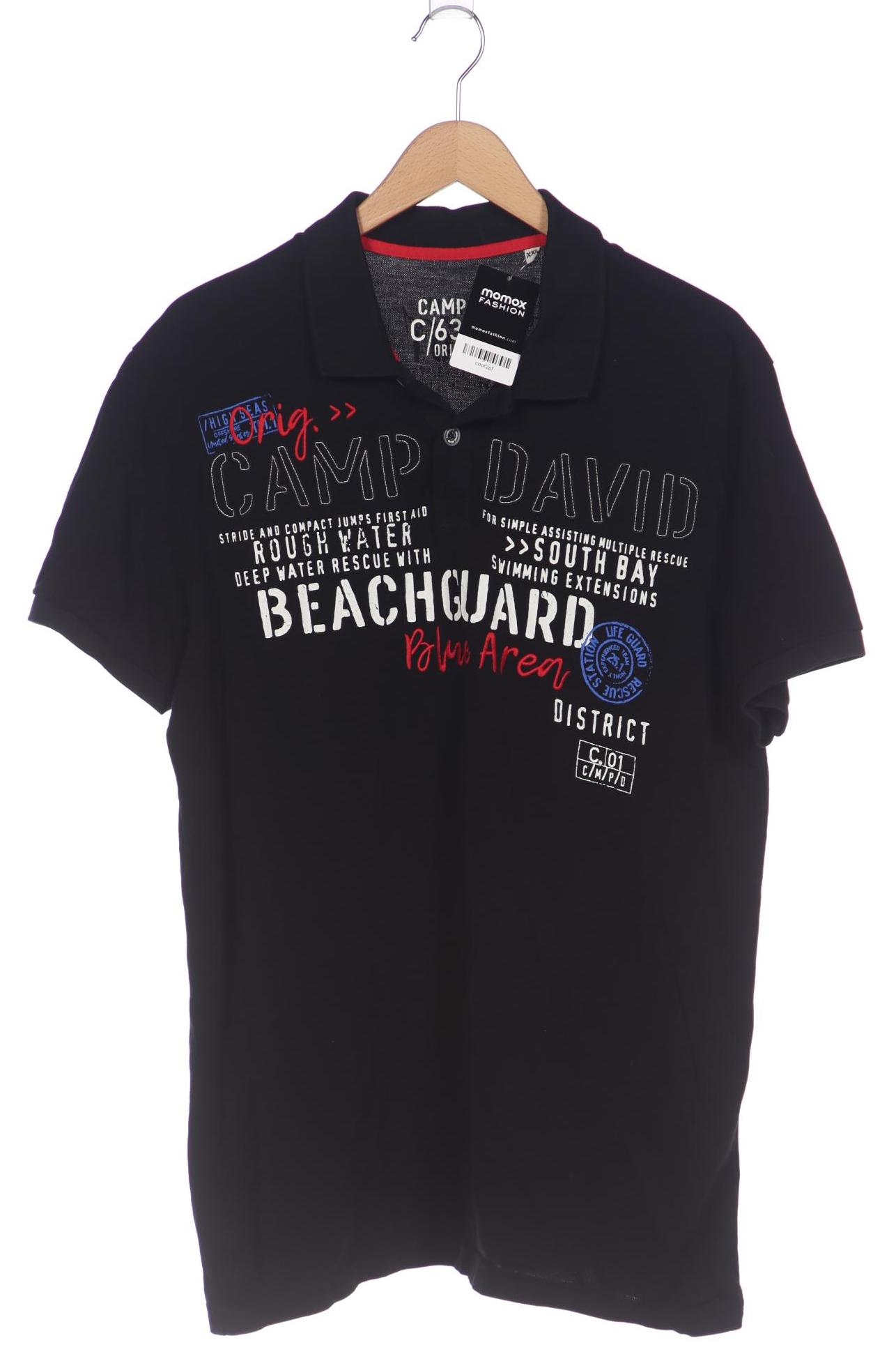 

Camp David Herren Poloshirt, schwarz, Gr. 56