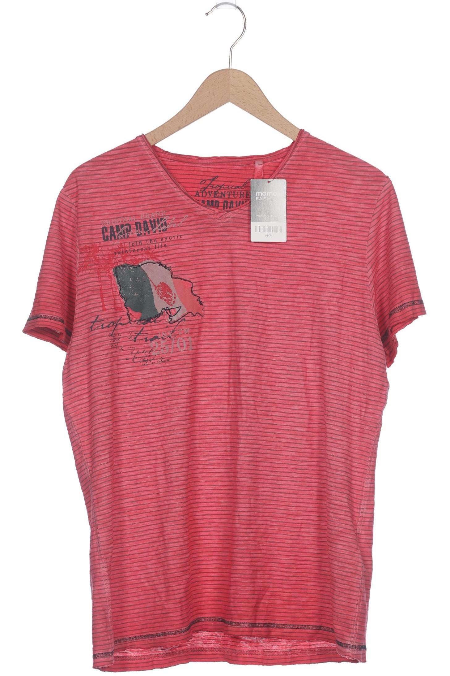 Thumbnail - Camp David Herren T-Shirt, rot, Gr. 52