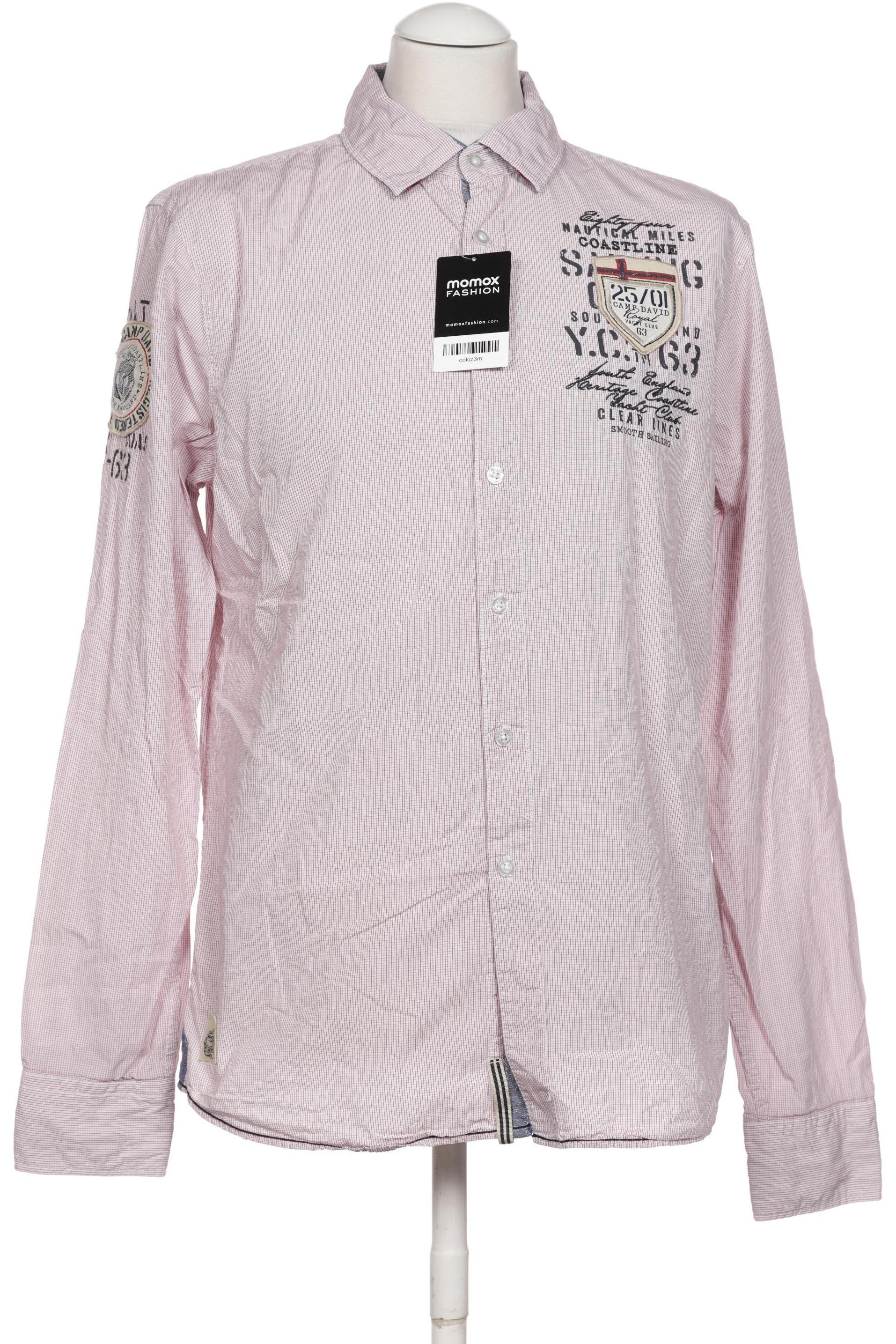 

Camp David Herren Hemd, pink