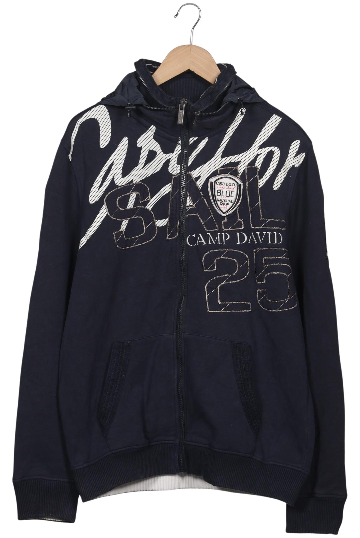 

Camp David Herren Sweatshirt, marineblau, Gr. 54