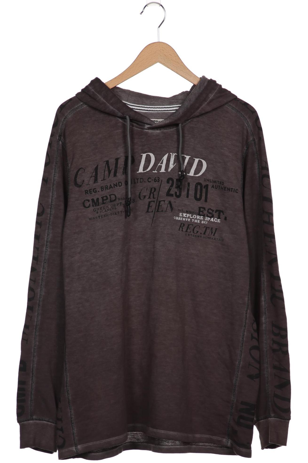 

Camp David Herren Kapuzenpullover, grau