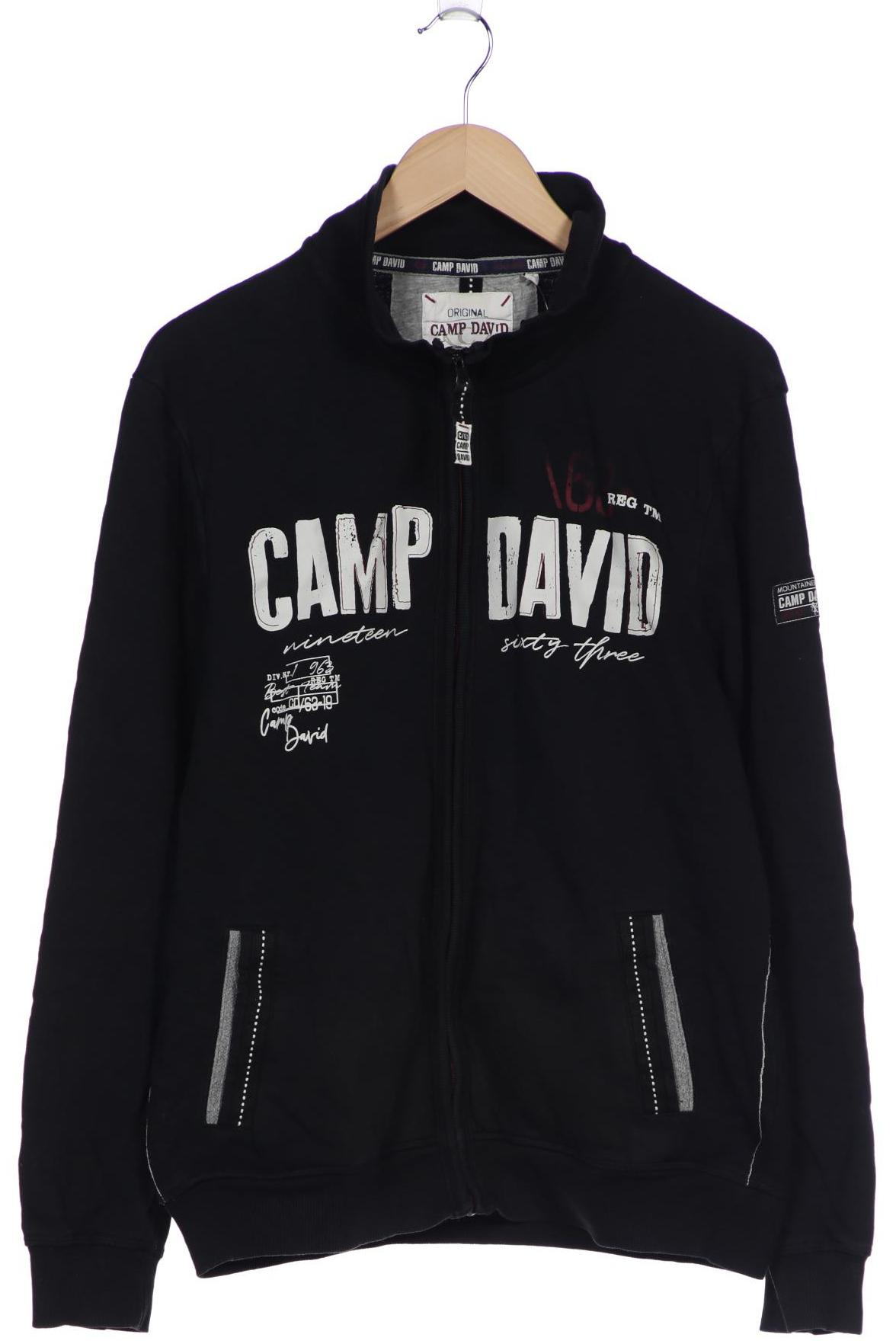 

Camp David Herren Kapuzenpullover, schwarz