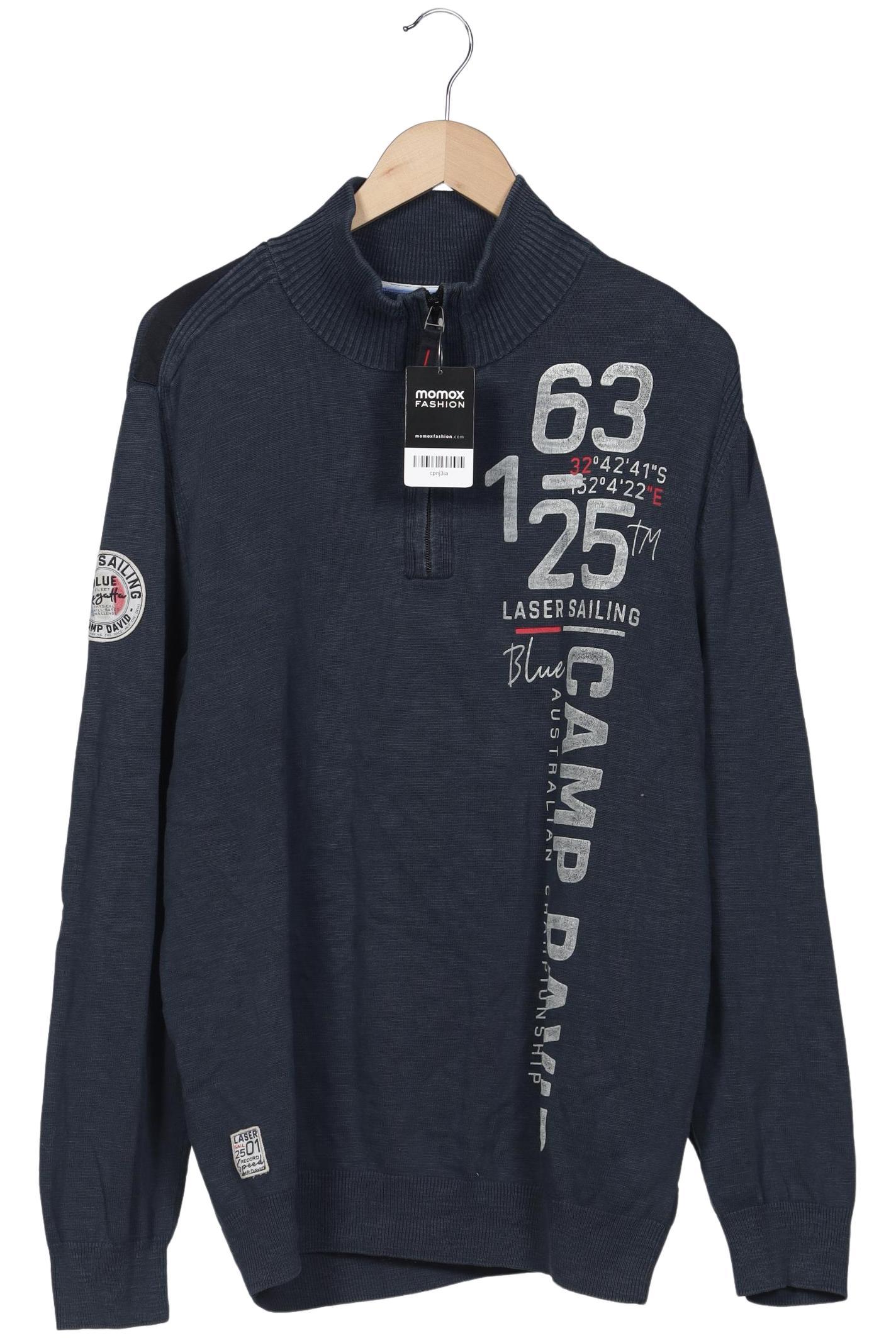 

Camp David Herren Pullover, marineblau, Gr. 56