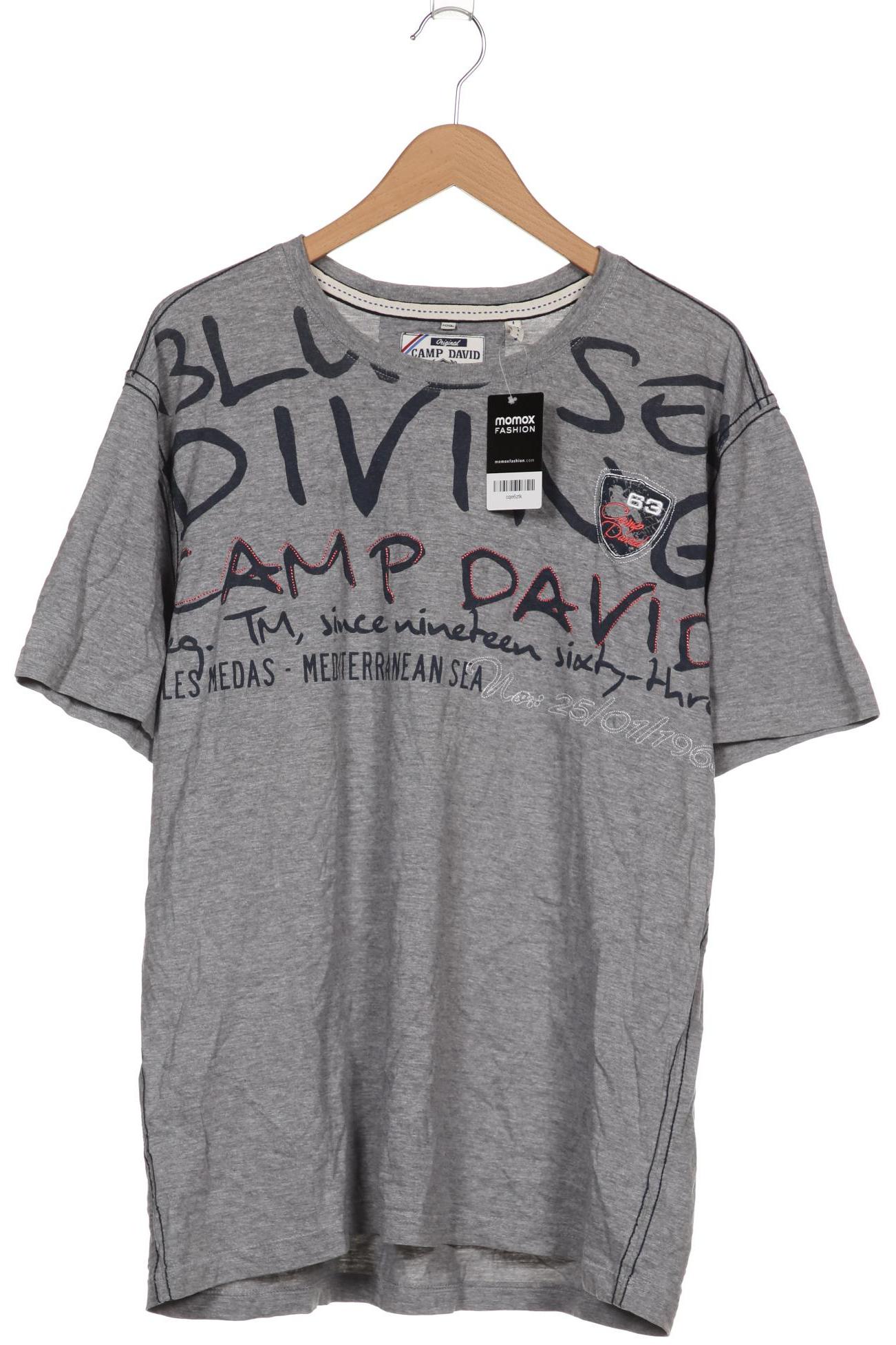 

Camp David Herren T-Shirt, grau