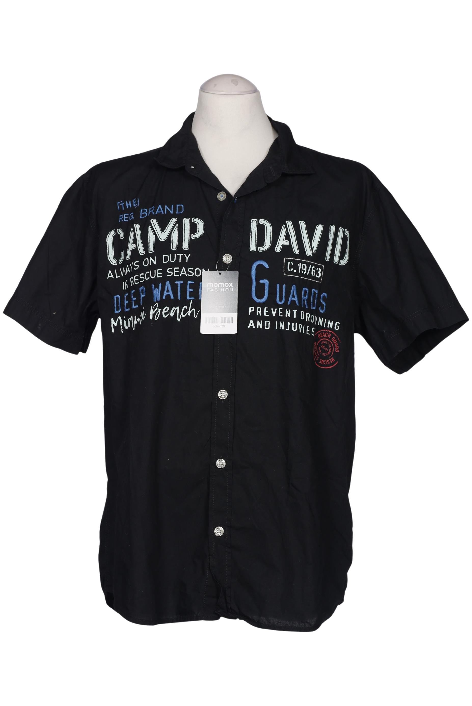 

Camp David Herren Hemd, schwarz, Gr. 48