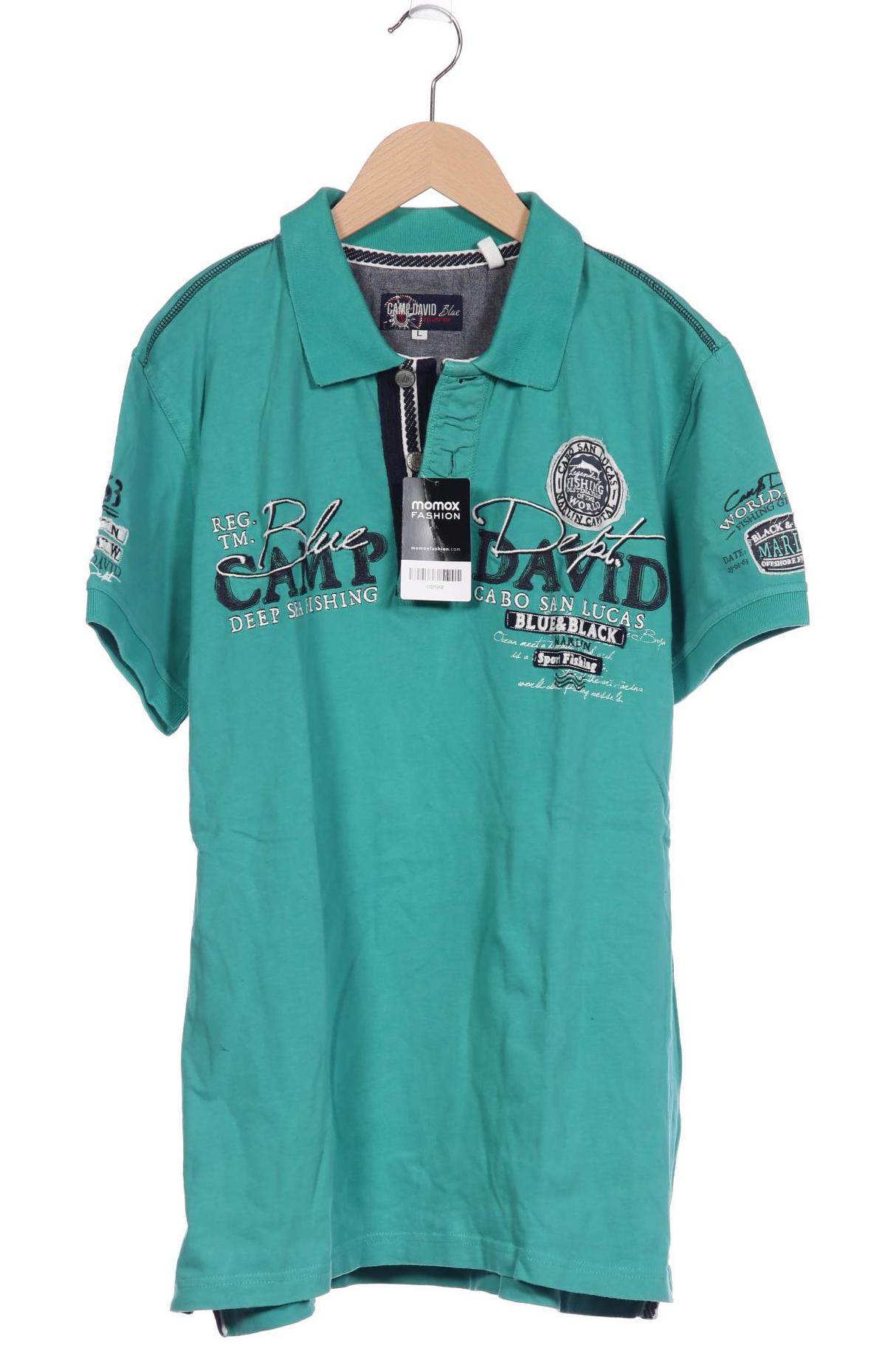 

Camp David Herren Poloshirt, türkis