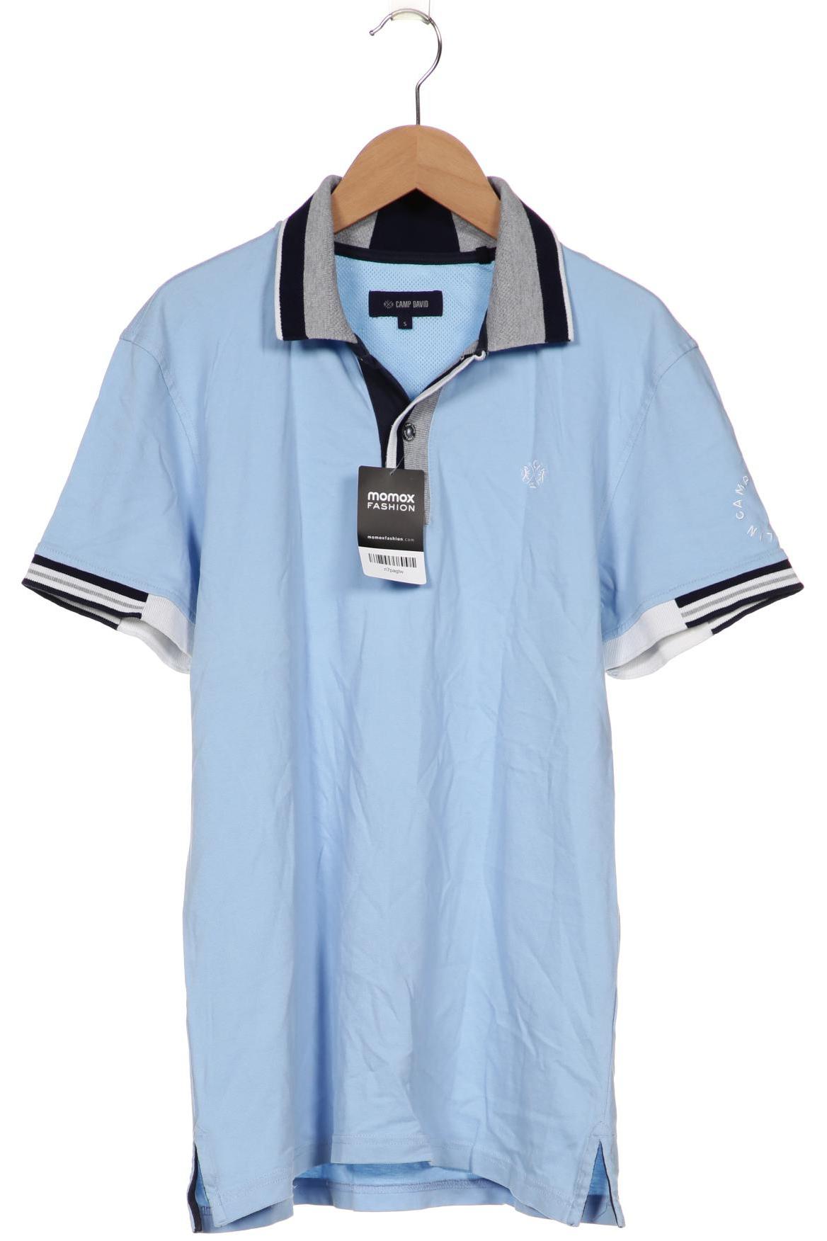 

Camp David Herren Poloshirt, hellblau