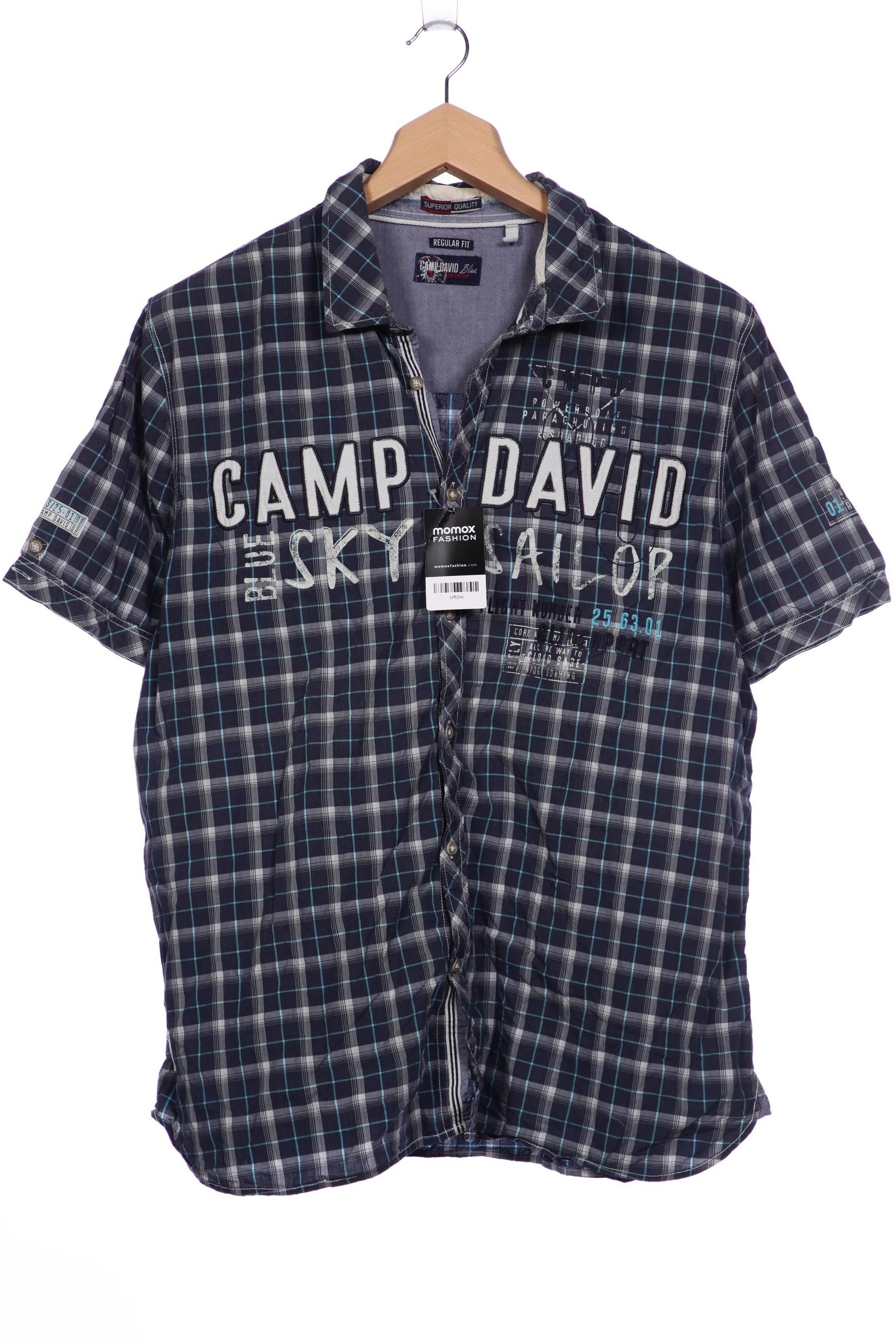 

Camp David Herren Hemd, marineblau, Gr. 58