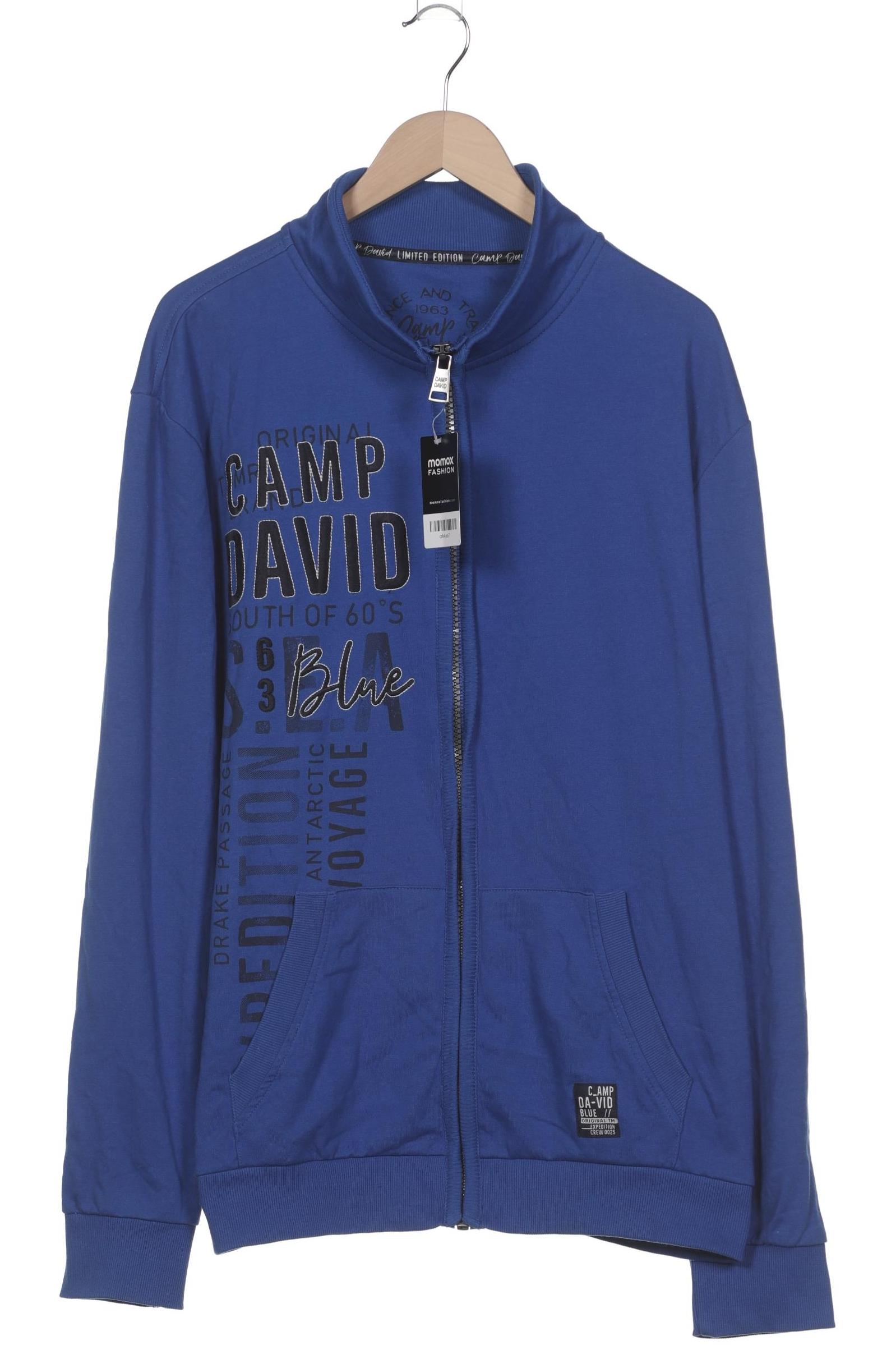 

Camp David Herren Sweatshirt, blau, Gr. 56