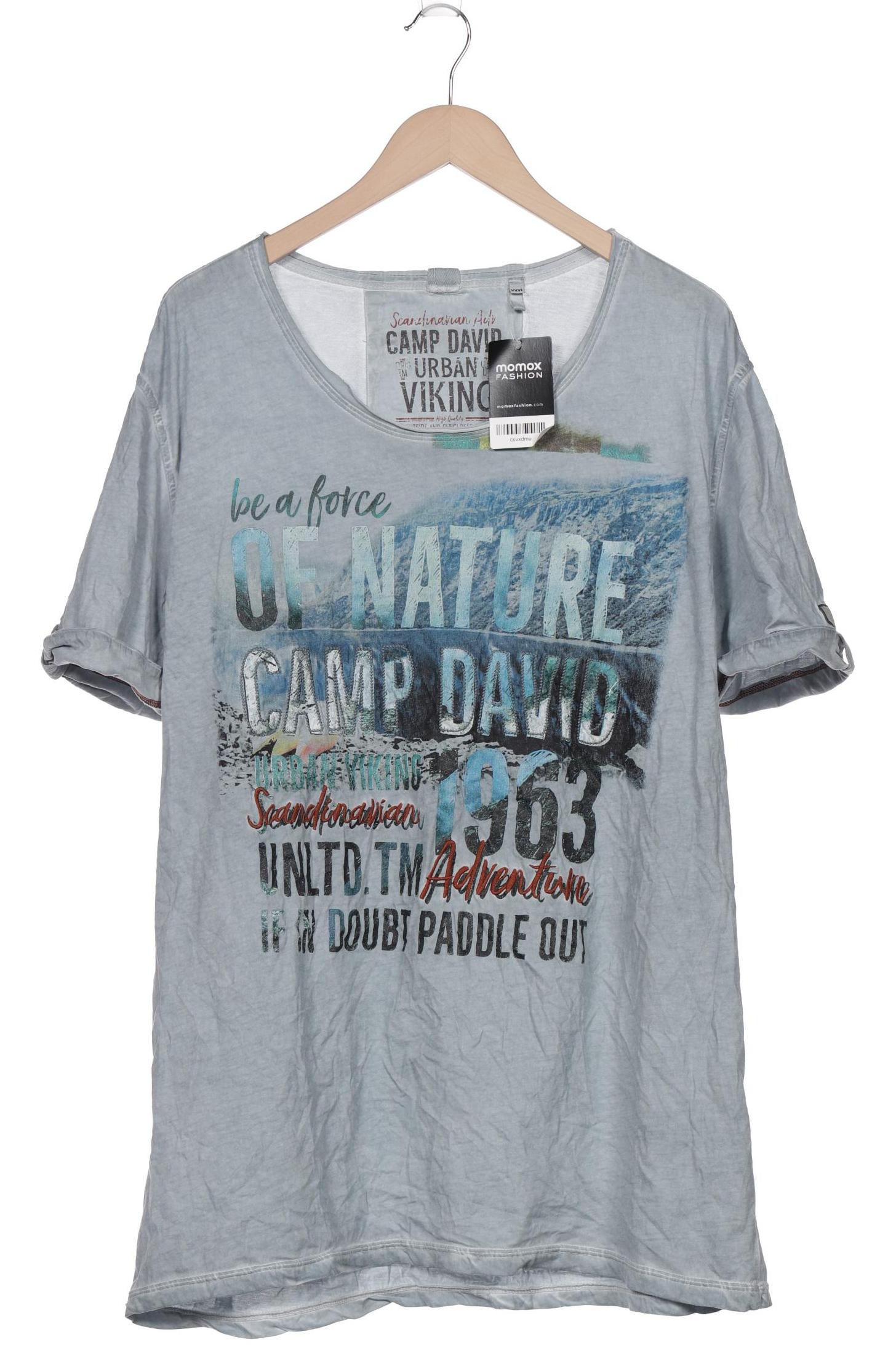 

Camp David Herren T-Shirt, hellblau