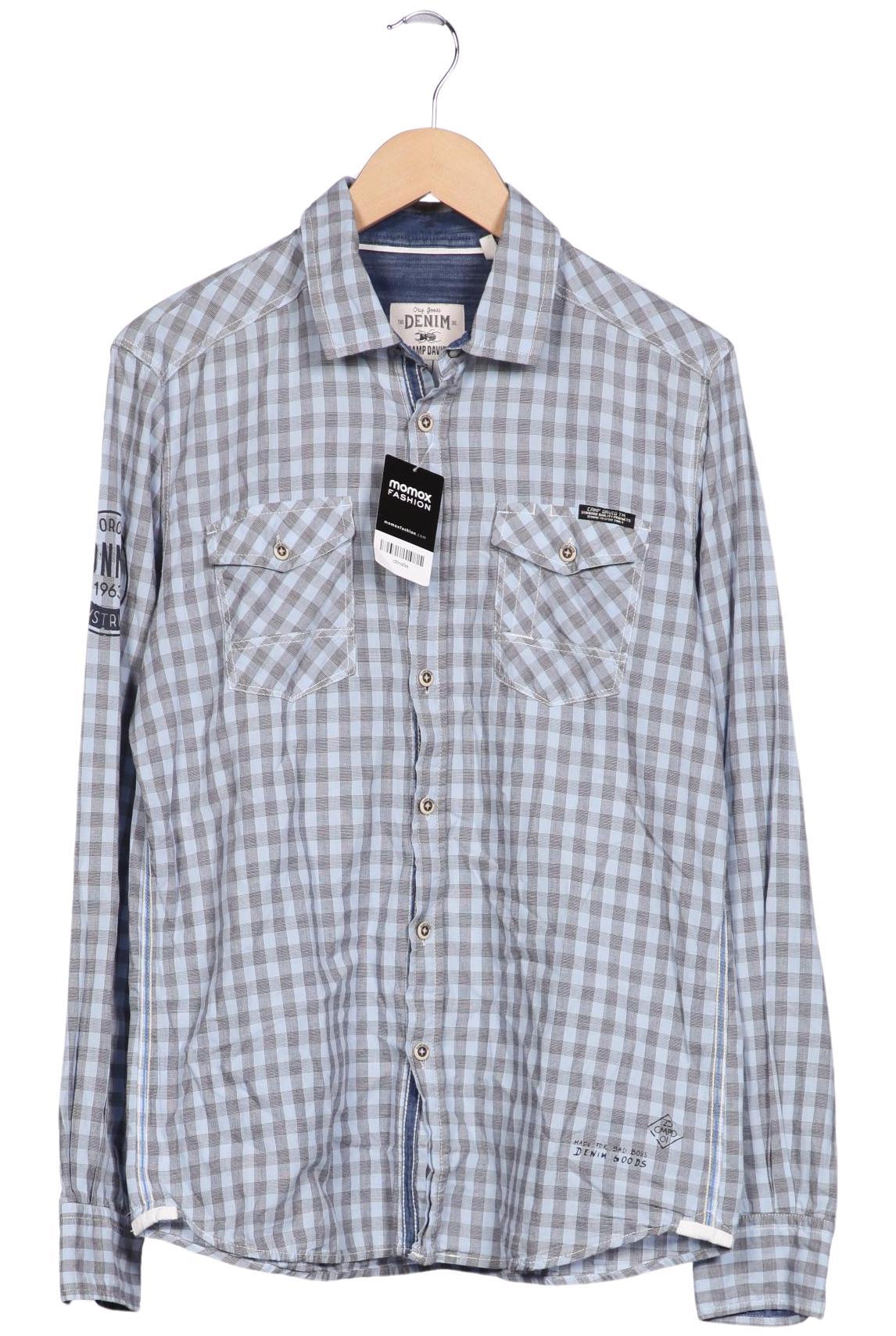 

Camp David Herren Hemd, hellblau, Gr. 46