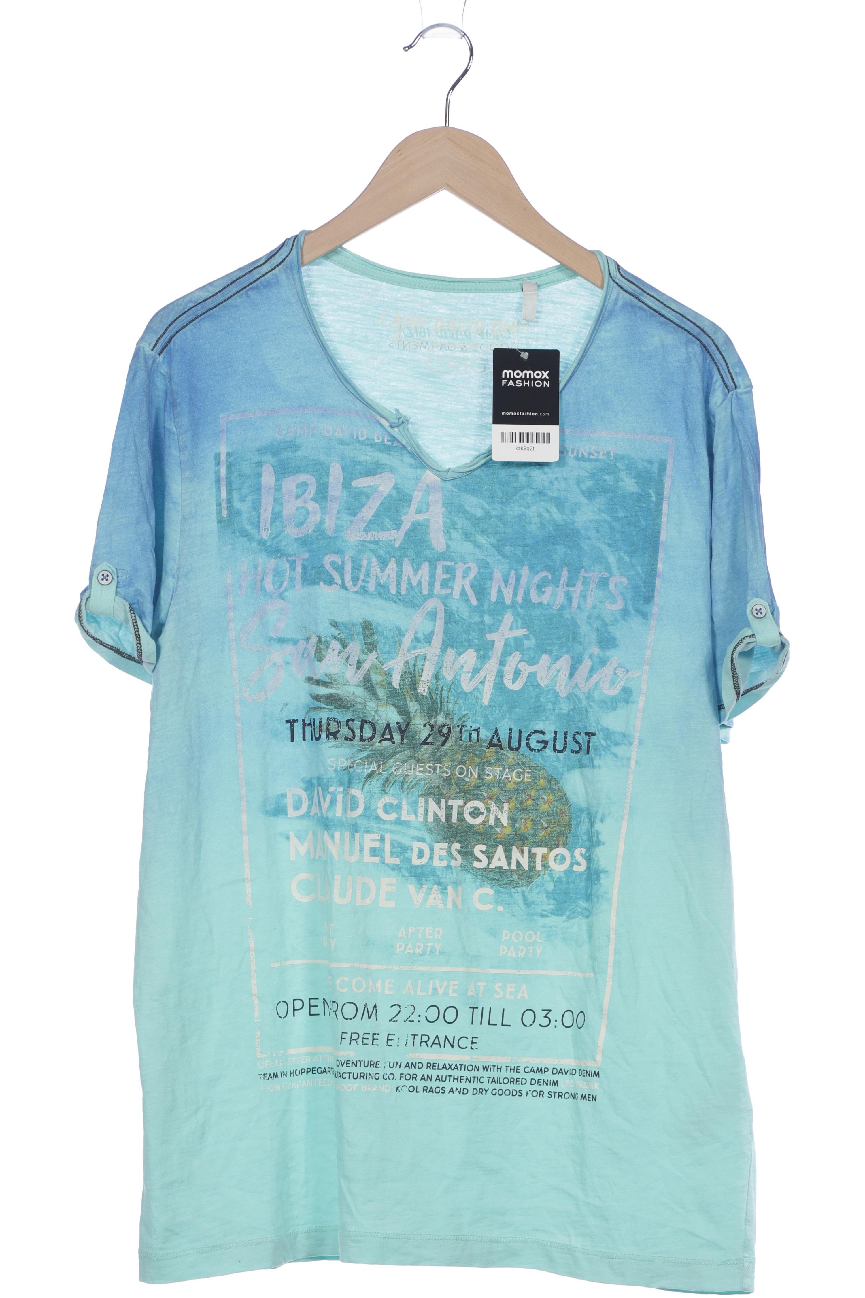 

Camp David Herren T-Shirt, grün, Gr. 54