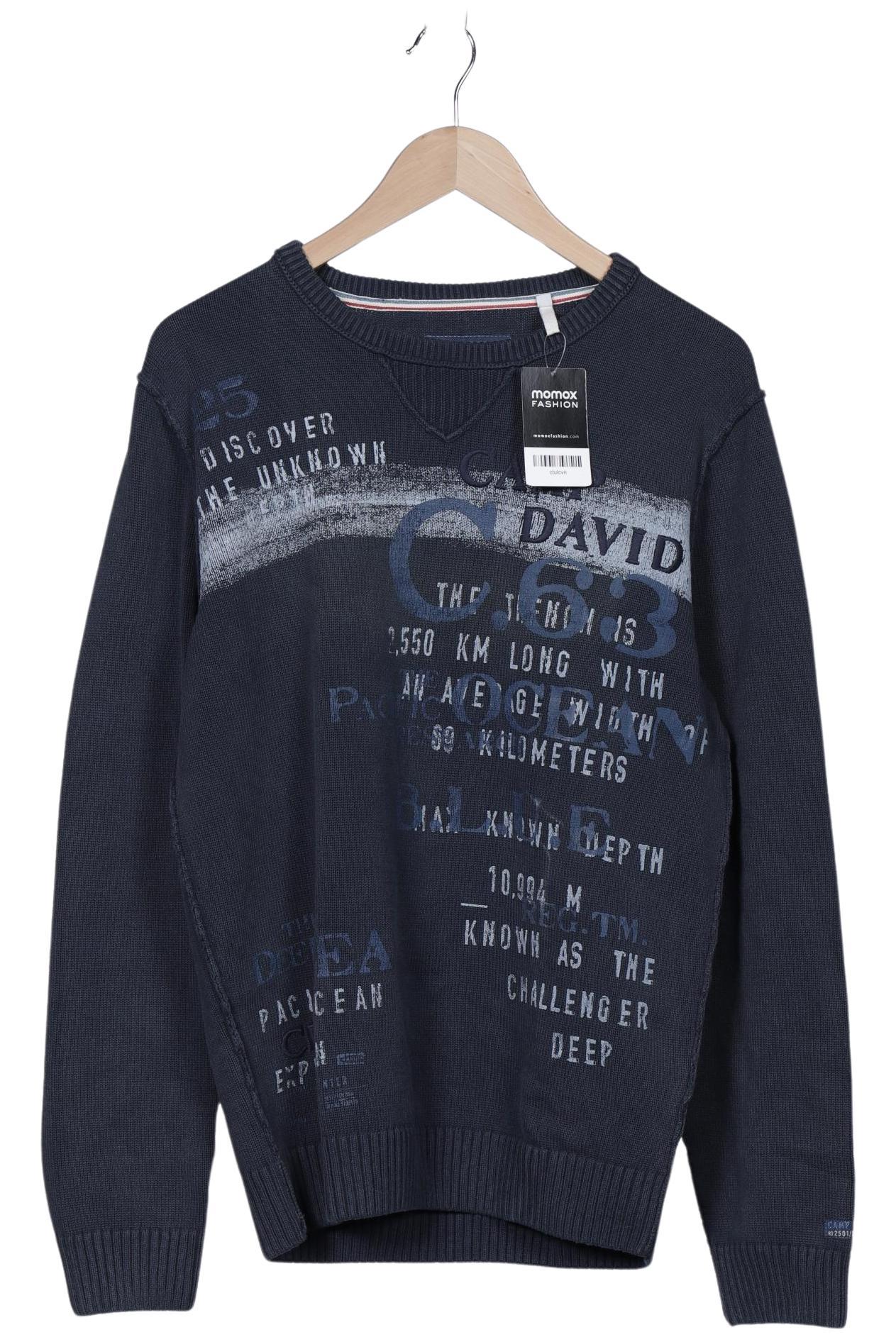 

Camp David Herren Pullover, marineblau, Gr. 52