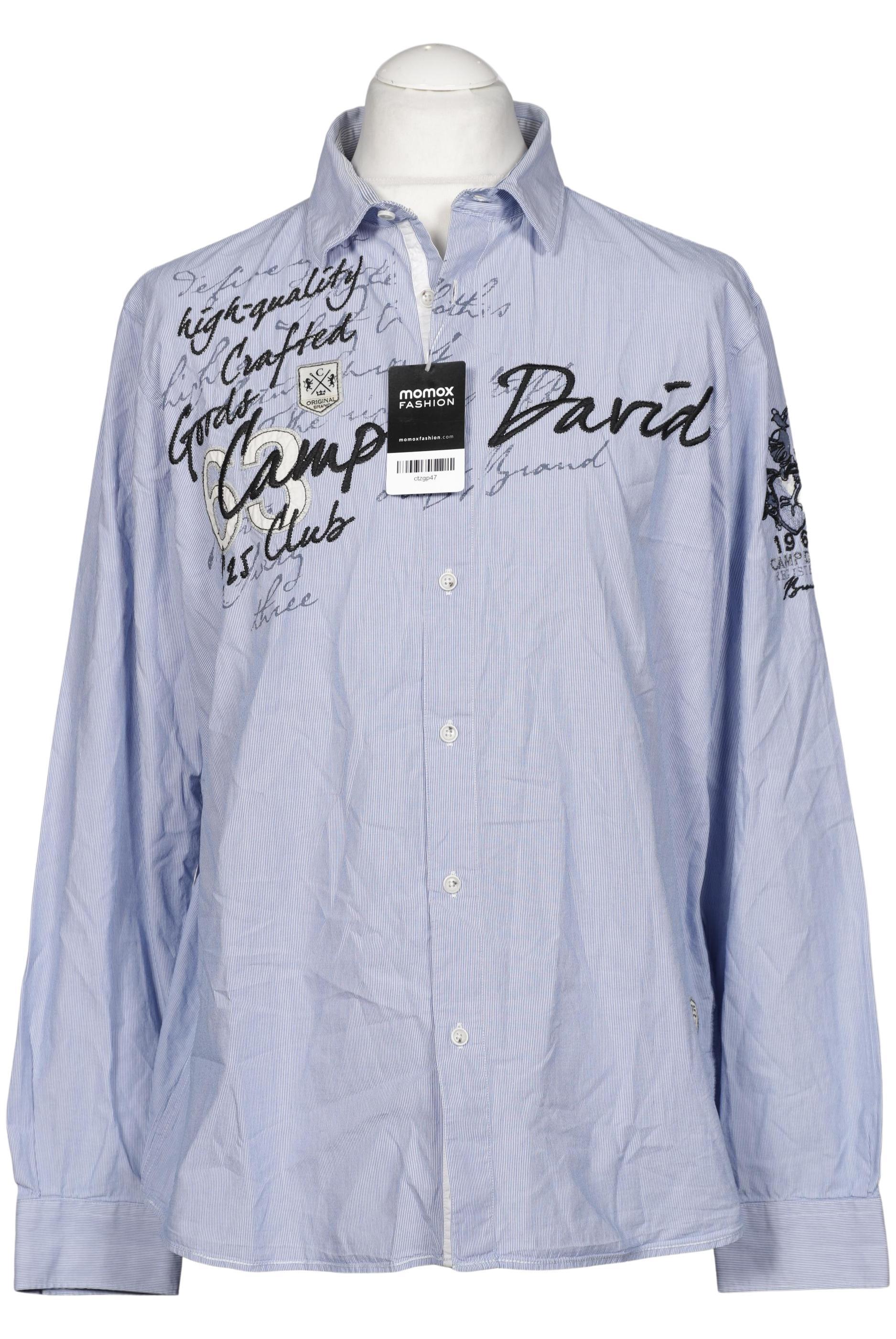 

Camp David Herren Hemd, marineblau, Gr. 54