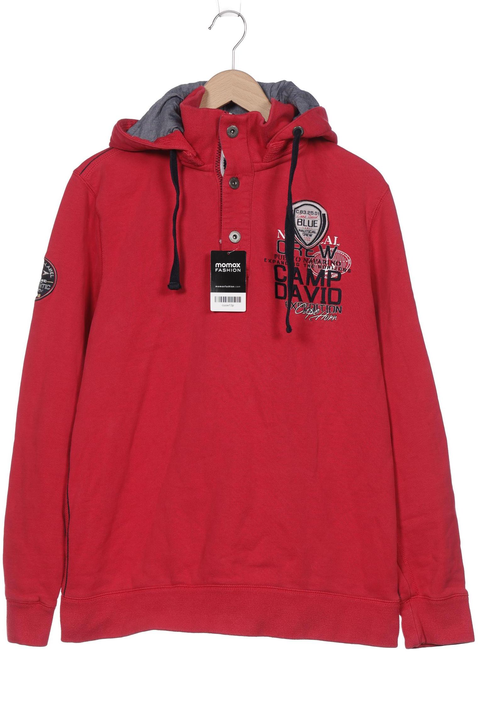 

Camp David Herren Kapuzenpullover, rot