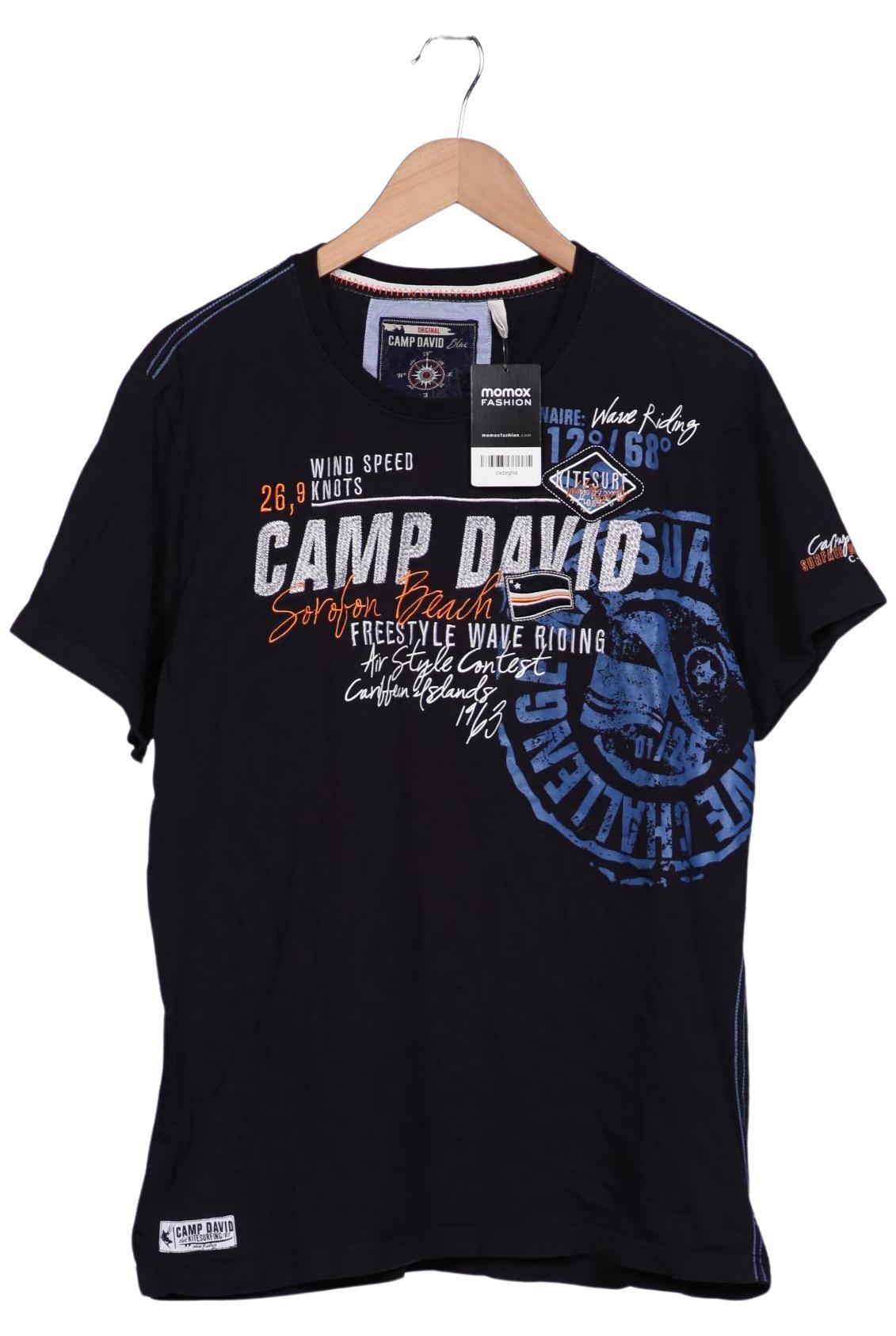 

Camp David Herren T-Shirt, marineblau, Gr. 54