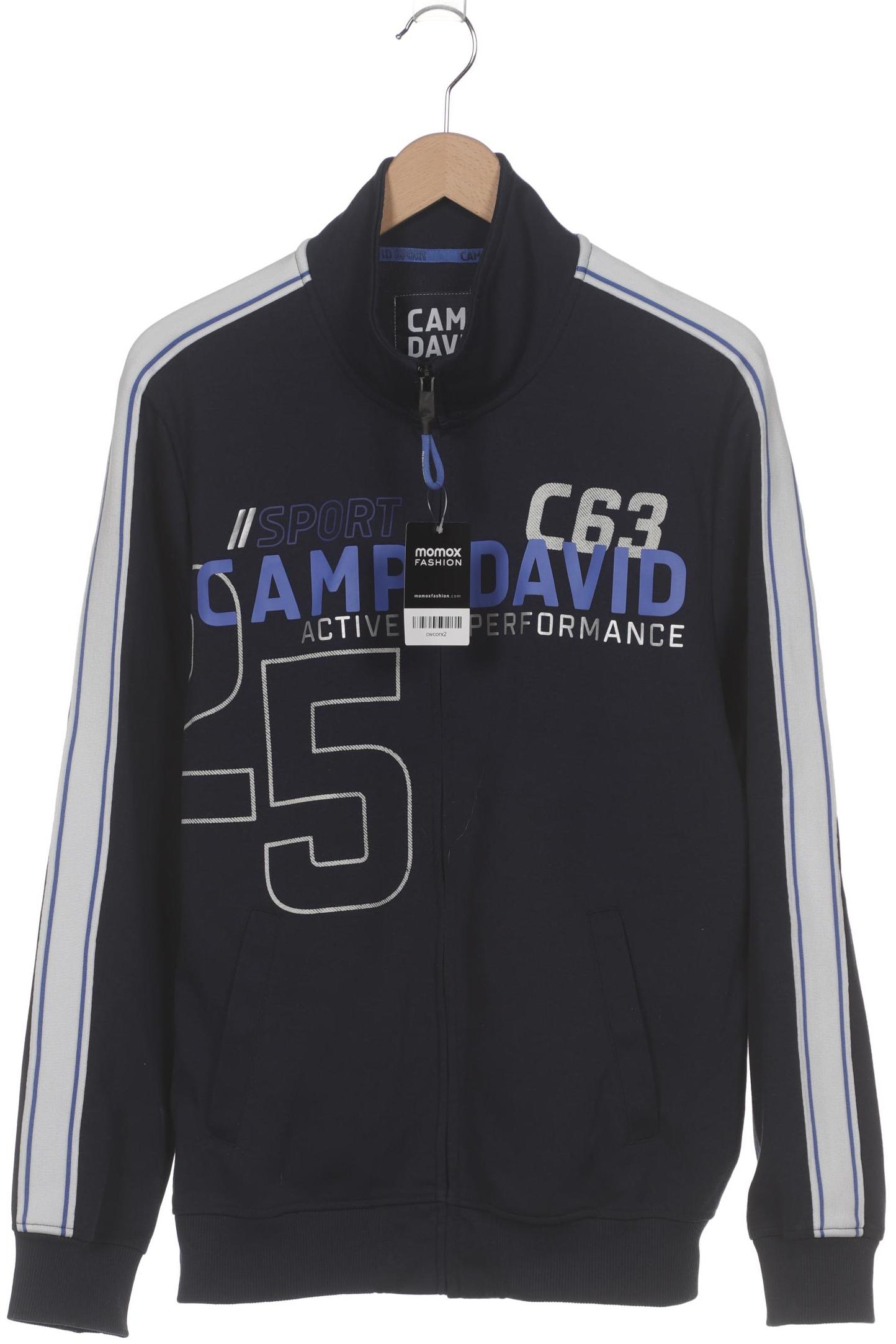 

Camp David Herren Sweatshirt, marineblau, Gr. 54