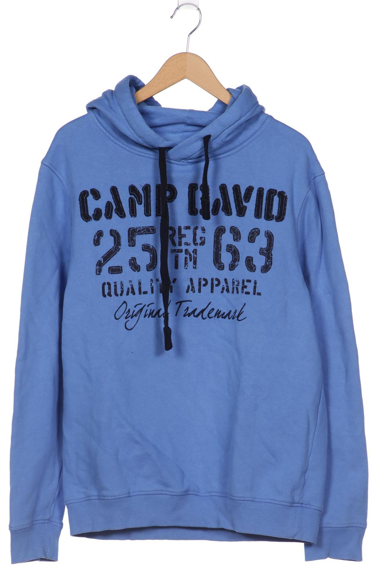 

Camp David Herren Kapuzenpullover, blau, Gr. 54