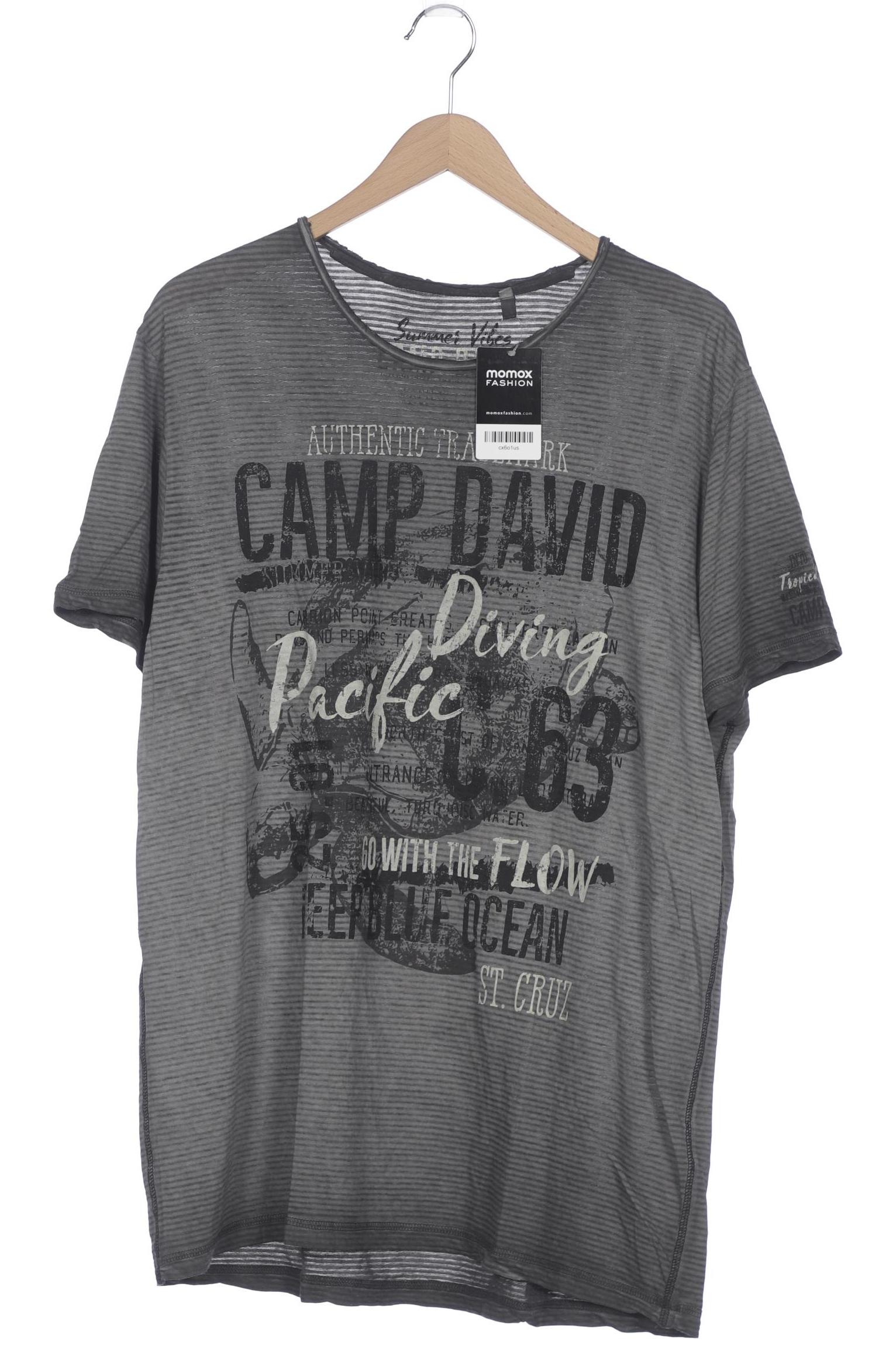 

Camp David Herren T-Shirt, grau, Gr. 56