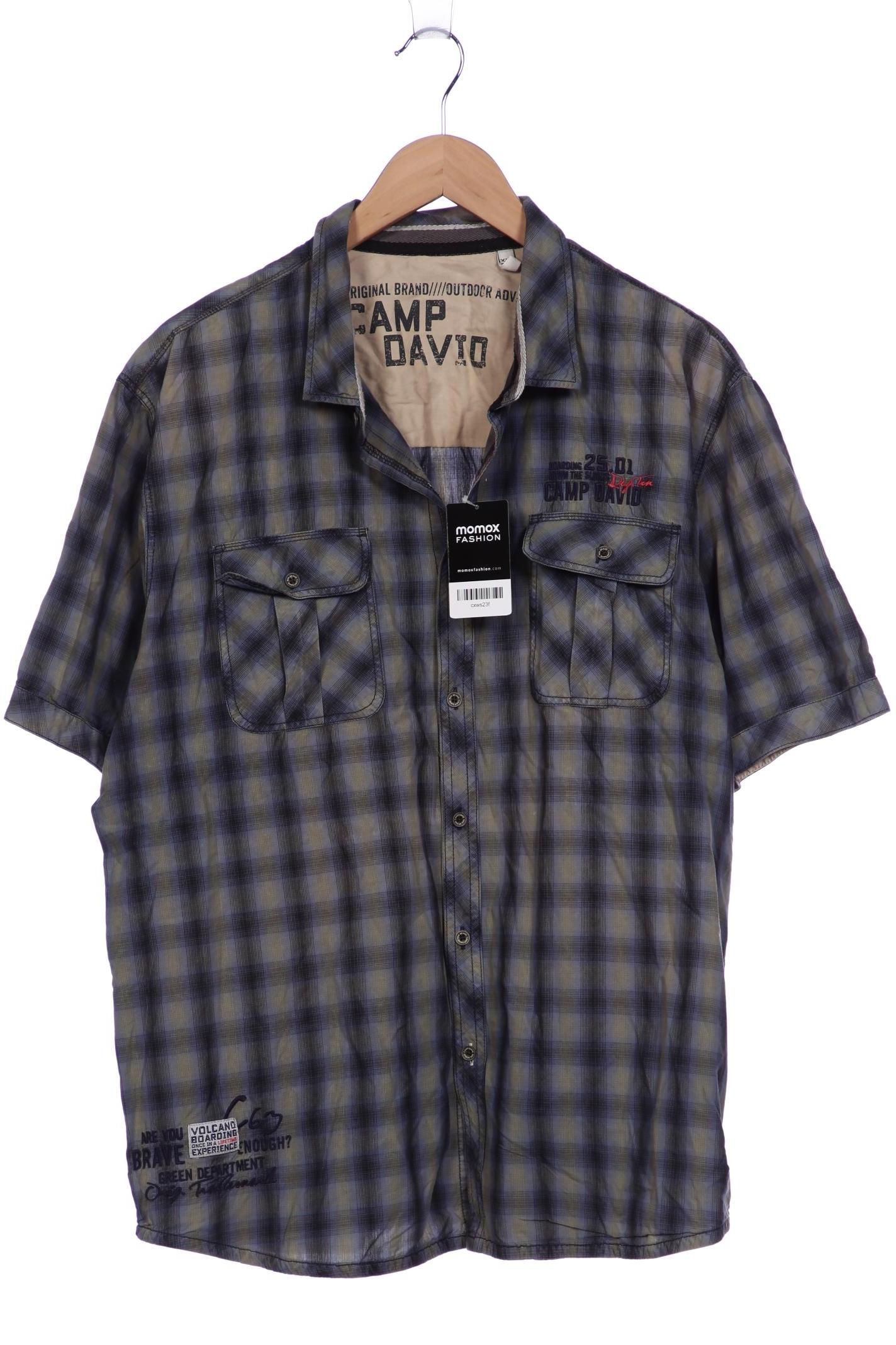 

Camp David Herren Hemd, blau, Gr. 56