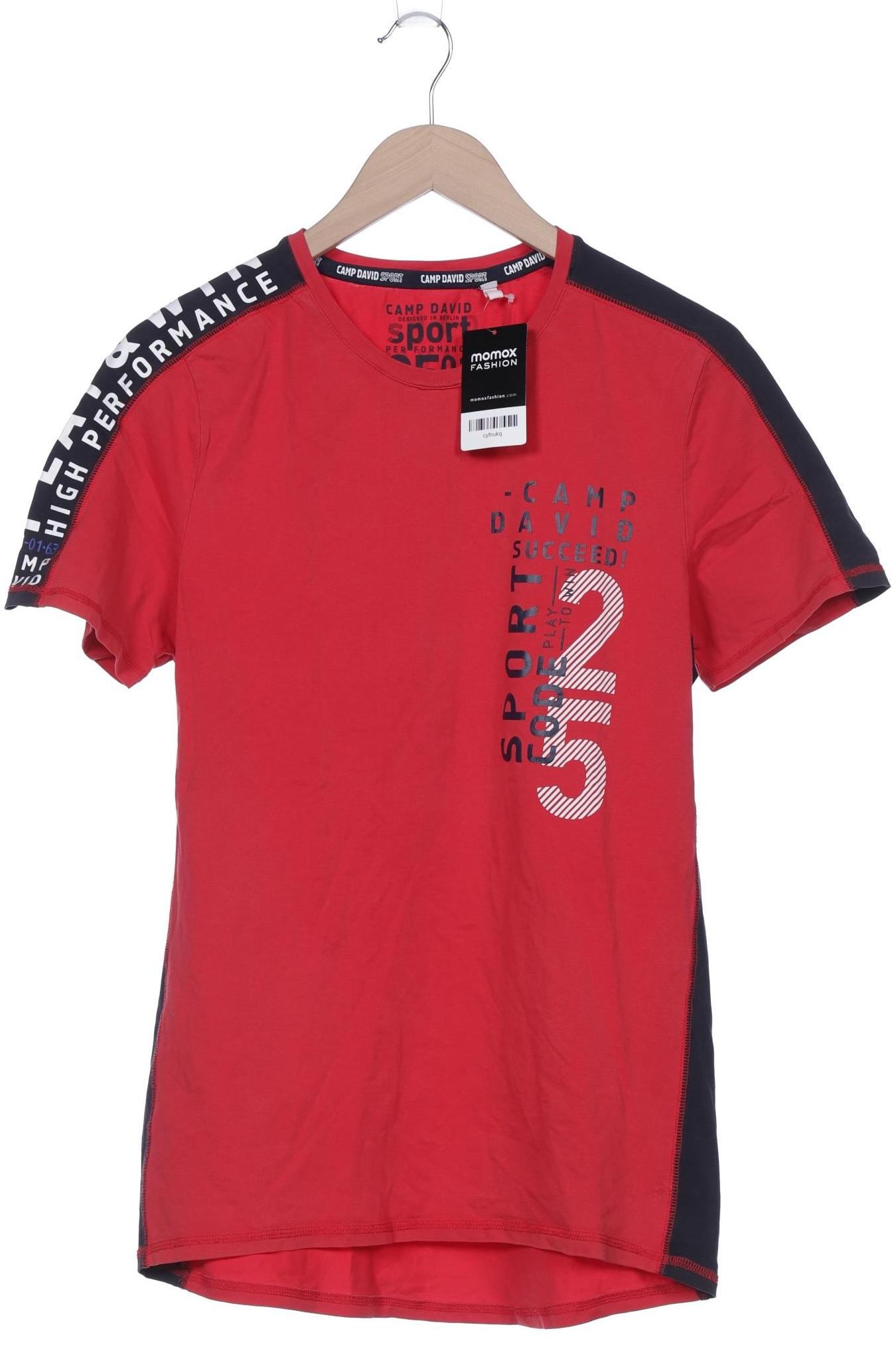 

Camp David Herren T-Shirt, rot, Gr. 46