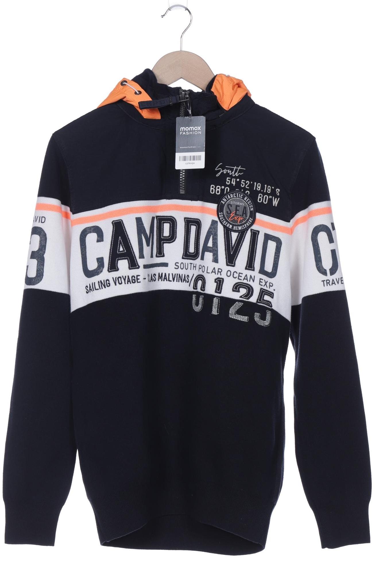 

Camp David Herren Kapuzenpullover, marineblau, Gr. 48