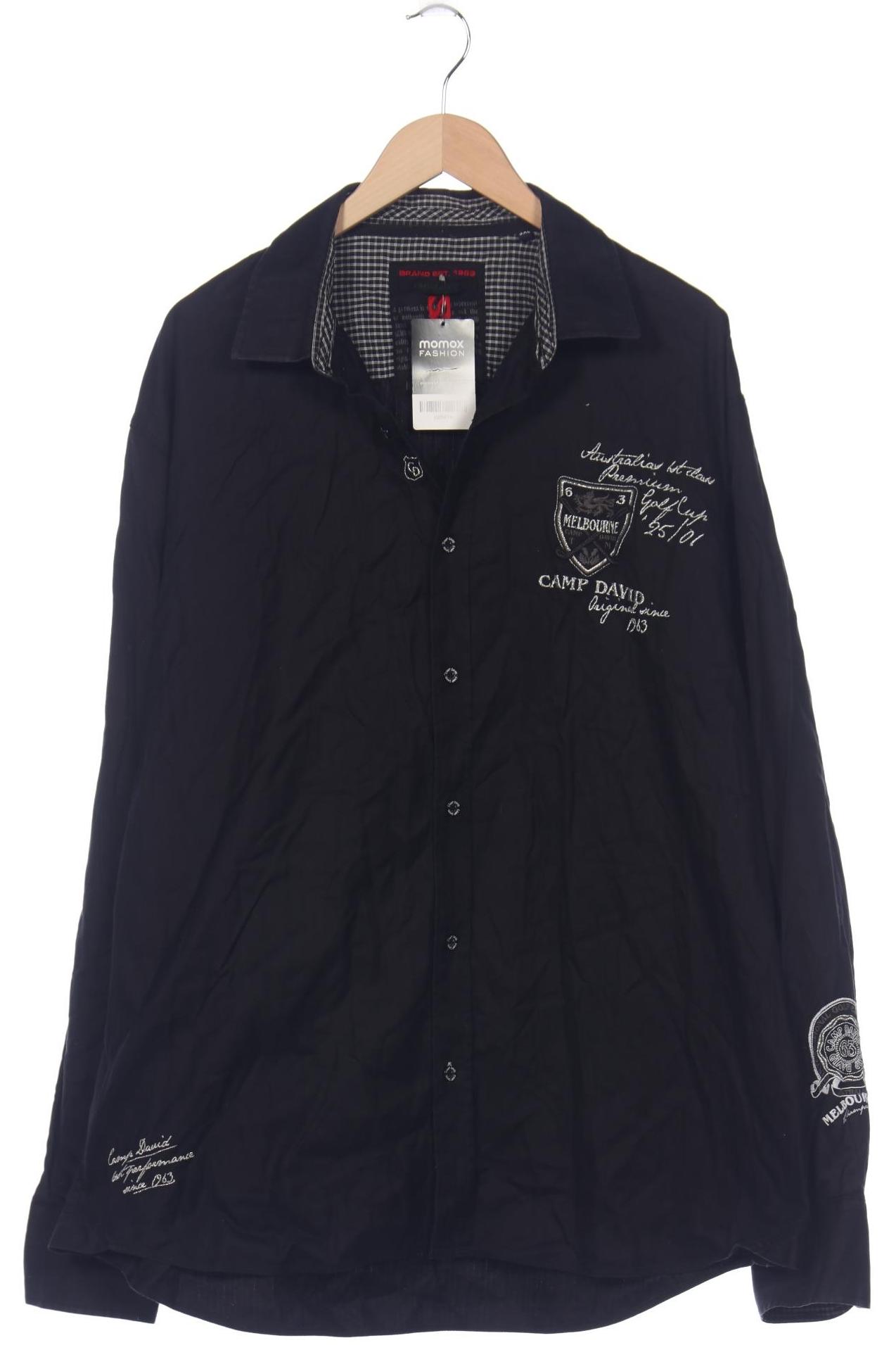 

Camp David Herren Hemd, schwarz, Gr. 58