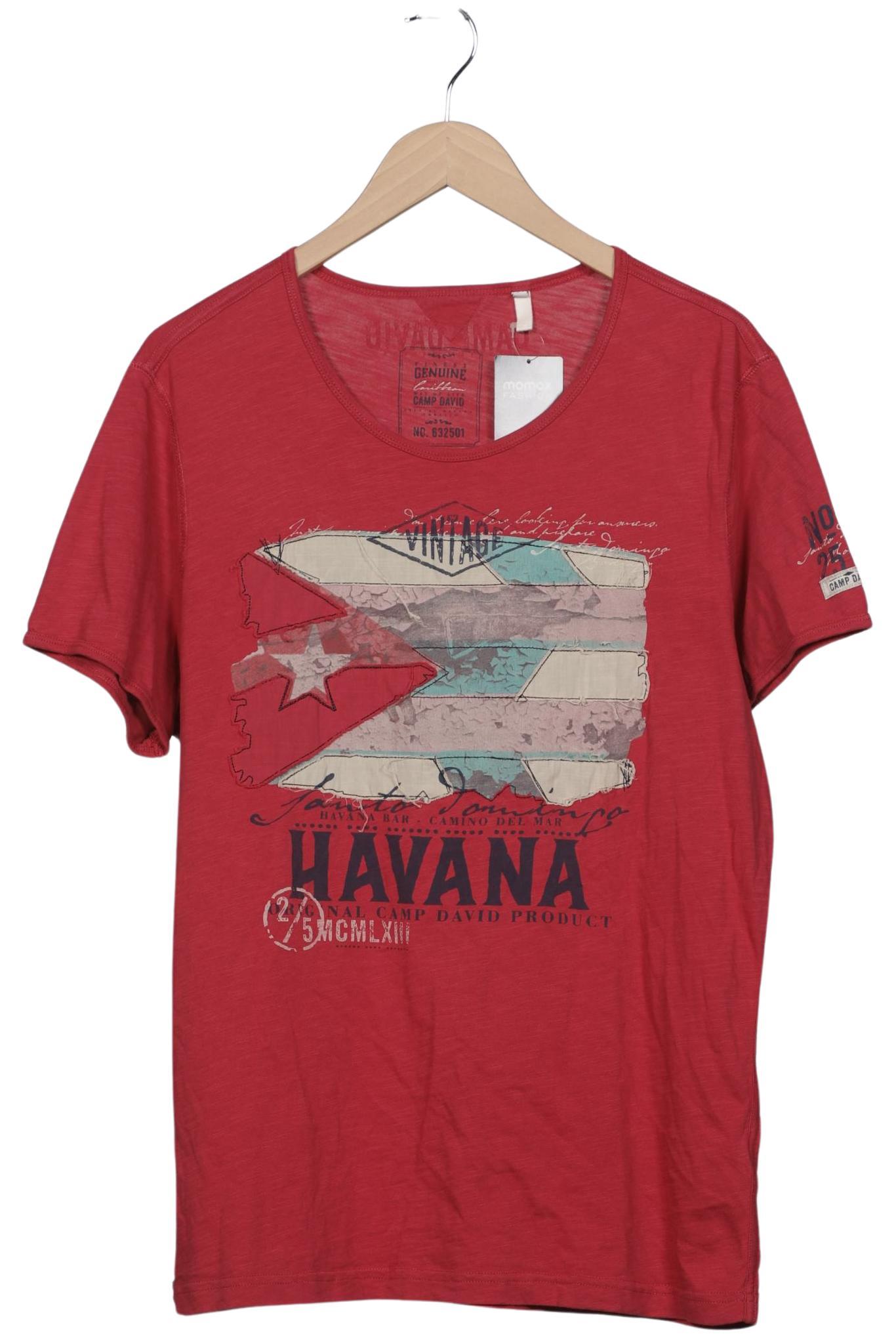 

Camp David Herren T-Shirt, rot, Gr. 52