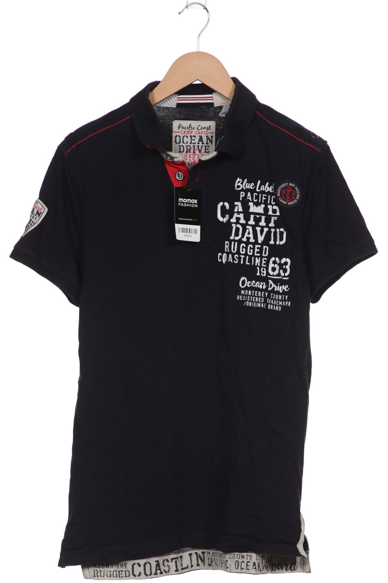 

Camp David Herren Poloshirt, marineblau