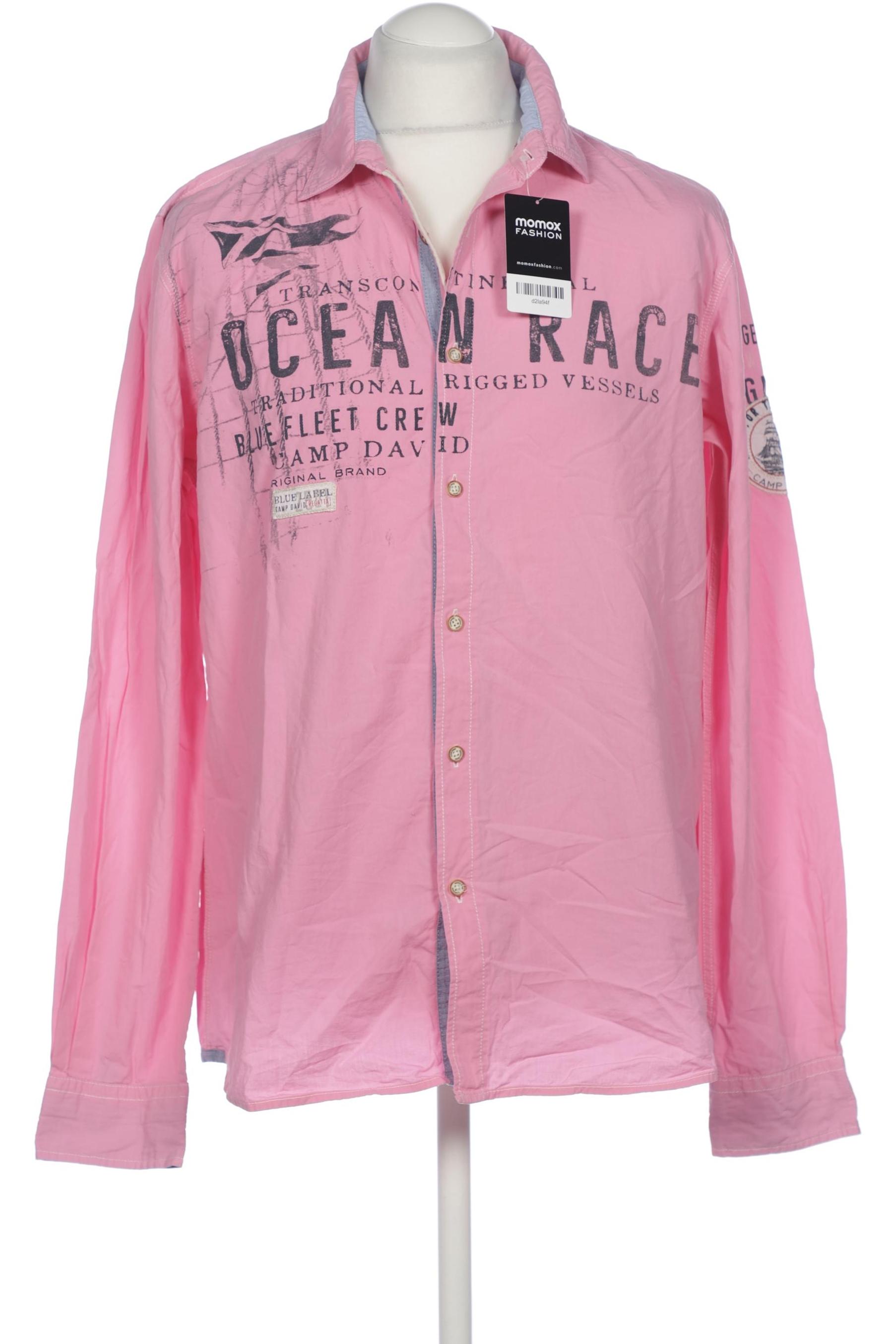 

Camp David Herren Hemd, pink, Gr. 52