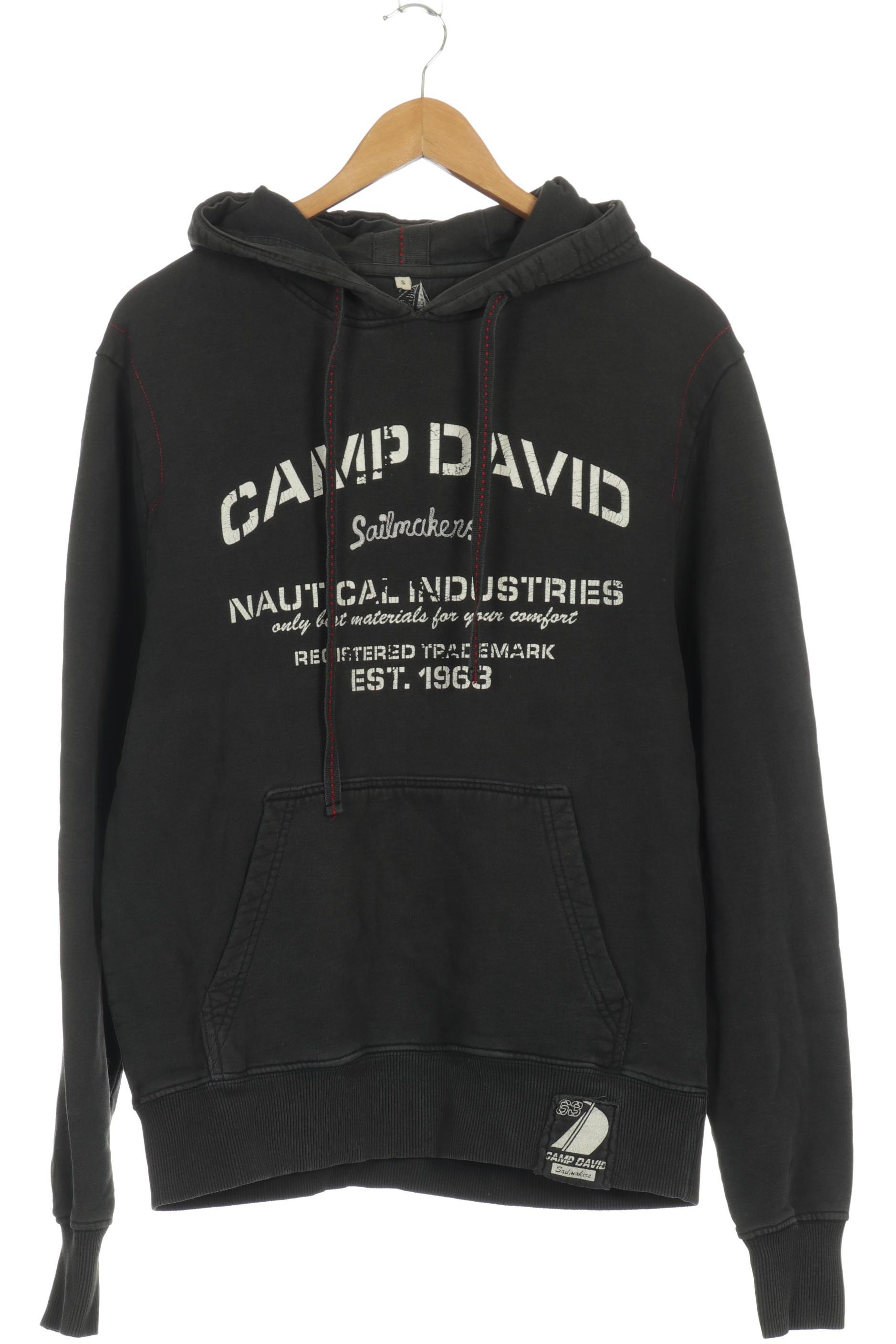 Thumbnail - Camp David Herren Kapuzenpullover, schwarz, Gr.