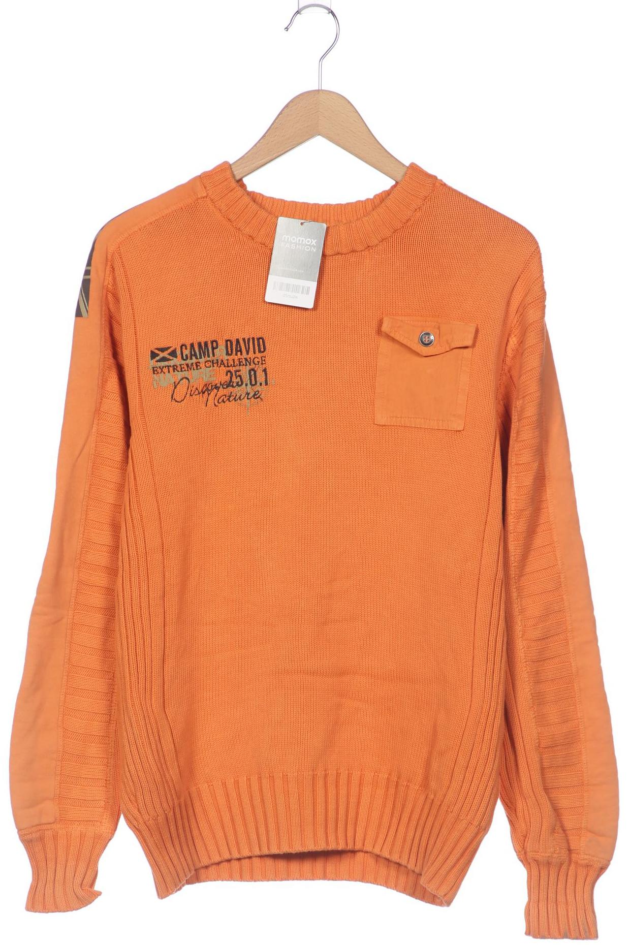 

Camp David Herren Pullover, orange, Gr. 52