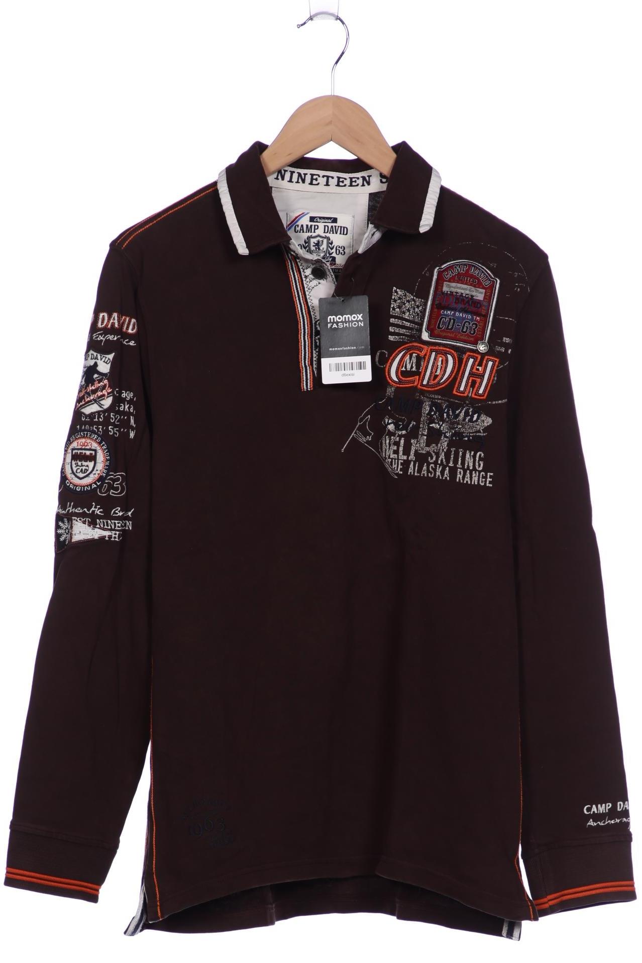 

Camp David Herren Poloshirt, braun, Gr. 48