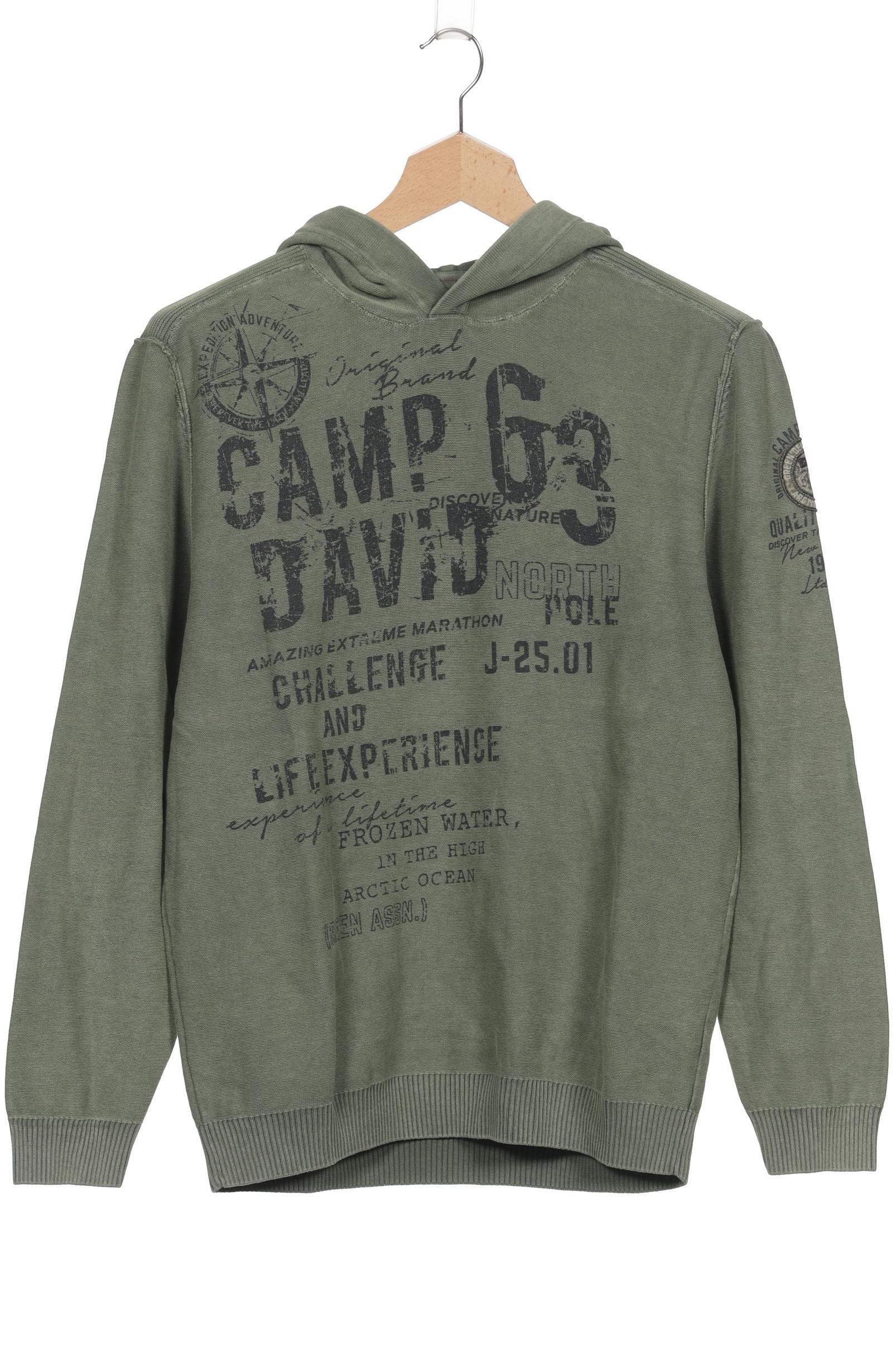 

Camp David Herren Kapuzenpullover, grün, Gr. 56