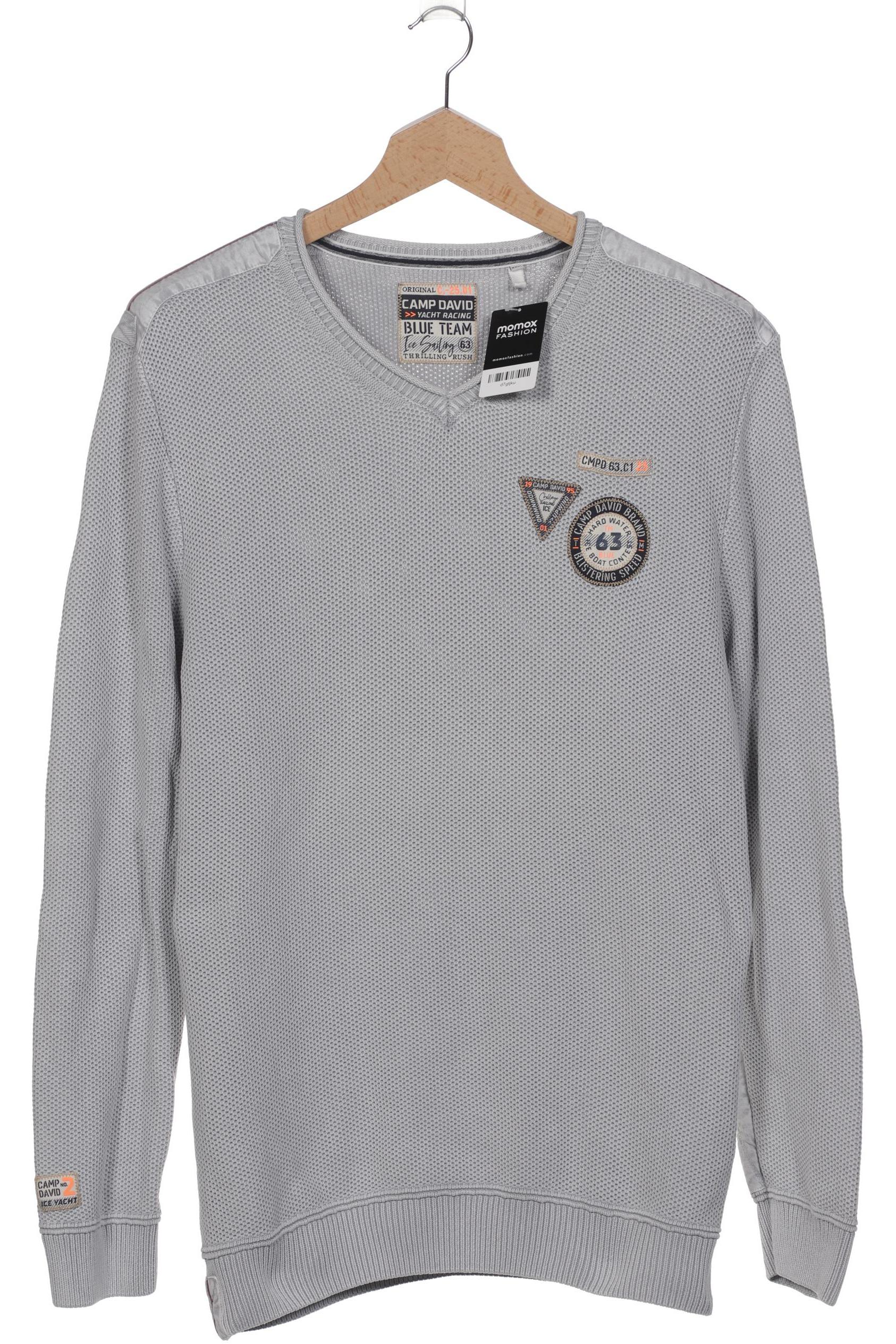 

Camp David Herren Pullover, grau, Gr. 58